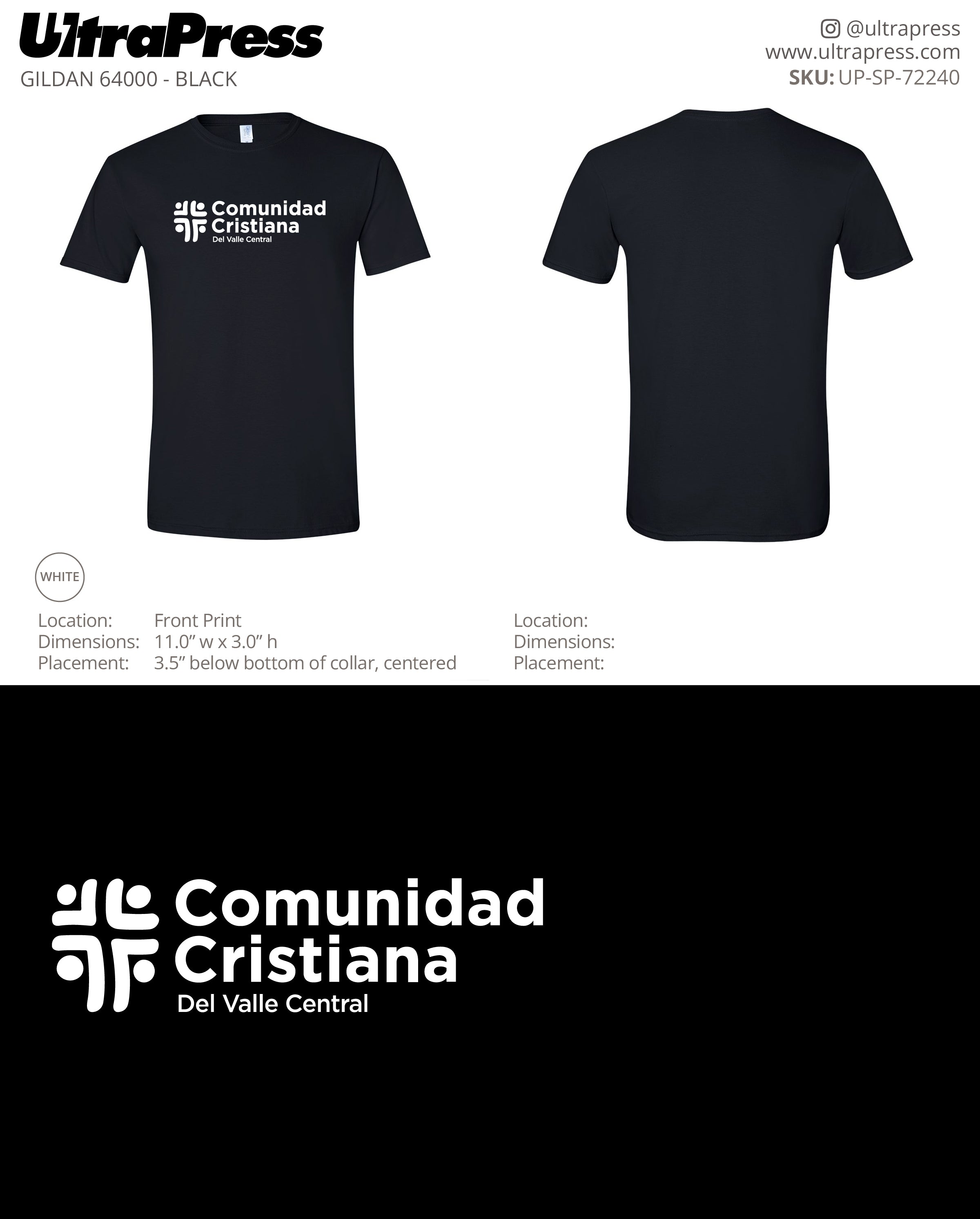 UP-SP-72240 Comunidad Cristiana - Karla Plancarte 50 Pieces Package (Bulk)