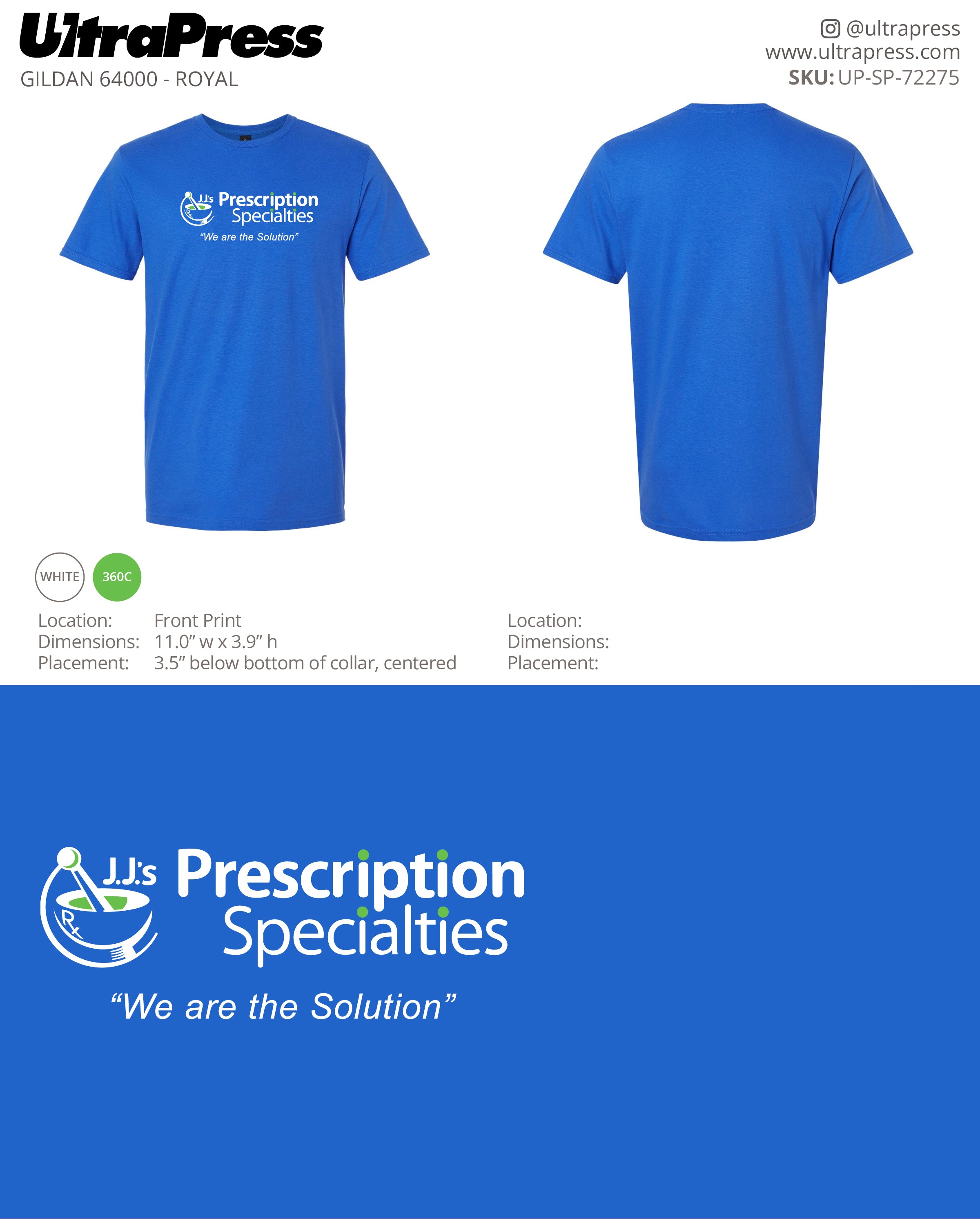 UP-SP-72275 Prescription Specialties (ADULT) - JJ Gibson 50 Pieces Package (Bulk)