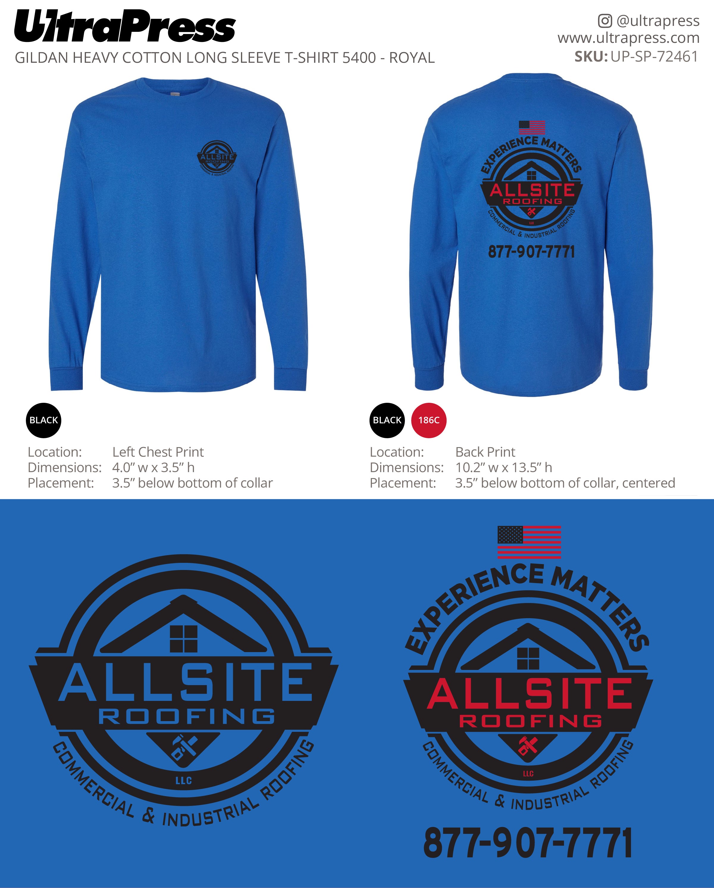 UP-SP-72461 All Site Roofing - Artur 50 Min Qty (Bulk)