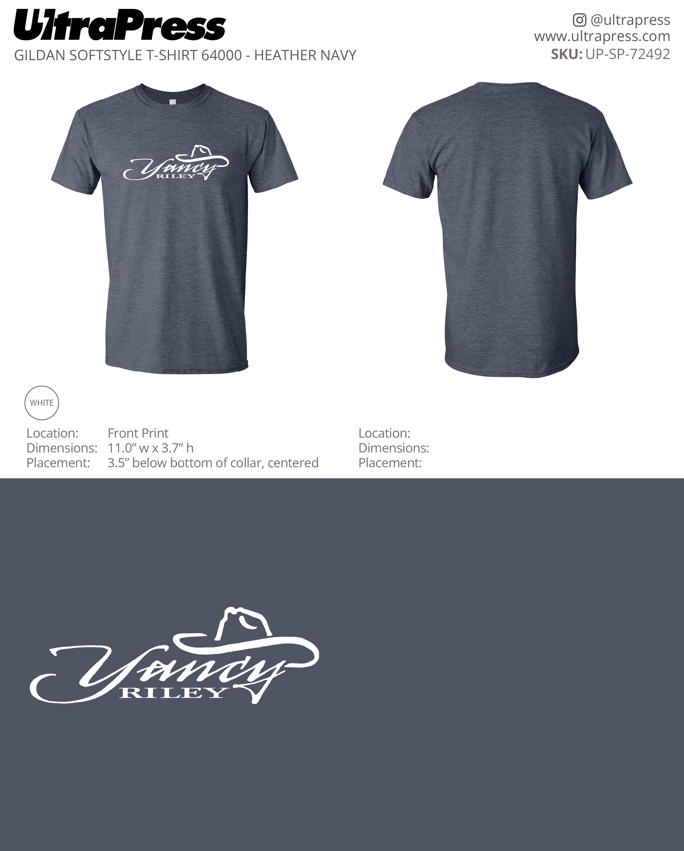 UP-SP-72492 - Yancy Riley 100 Min Qty (Bulk)