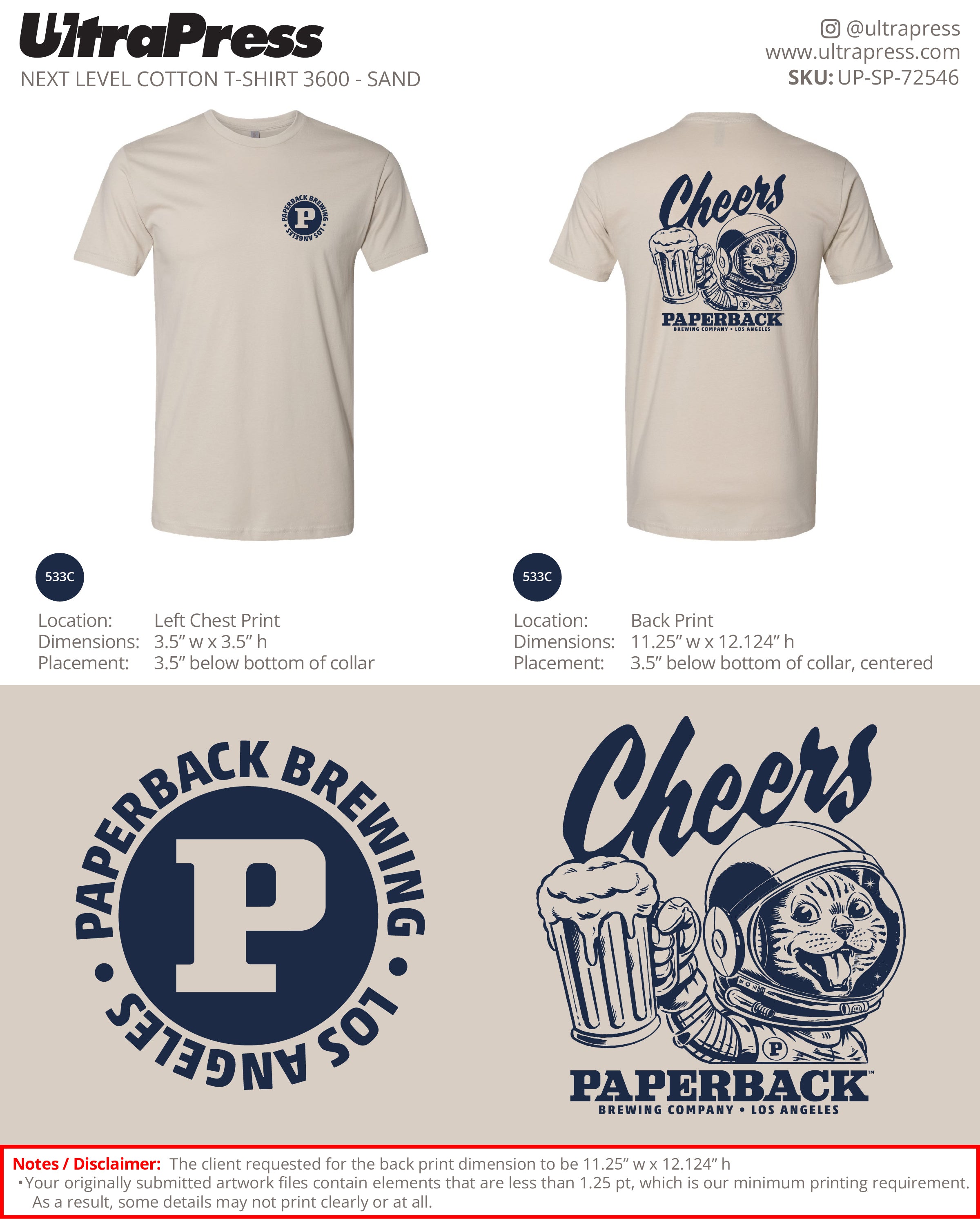 UP-SP-72546 Paperback Cheers 2025 - Chris Cesnek 100 Min Qty (Bulk)