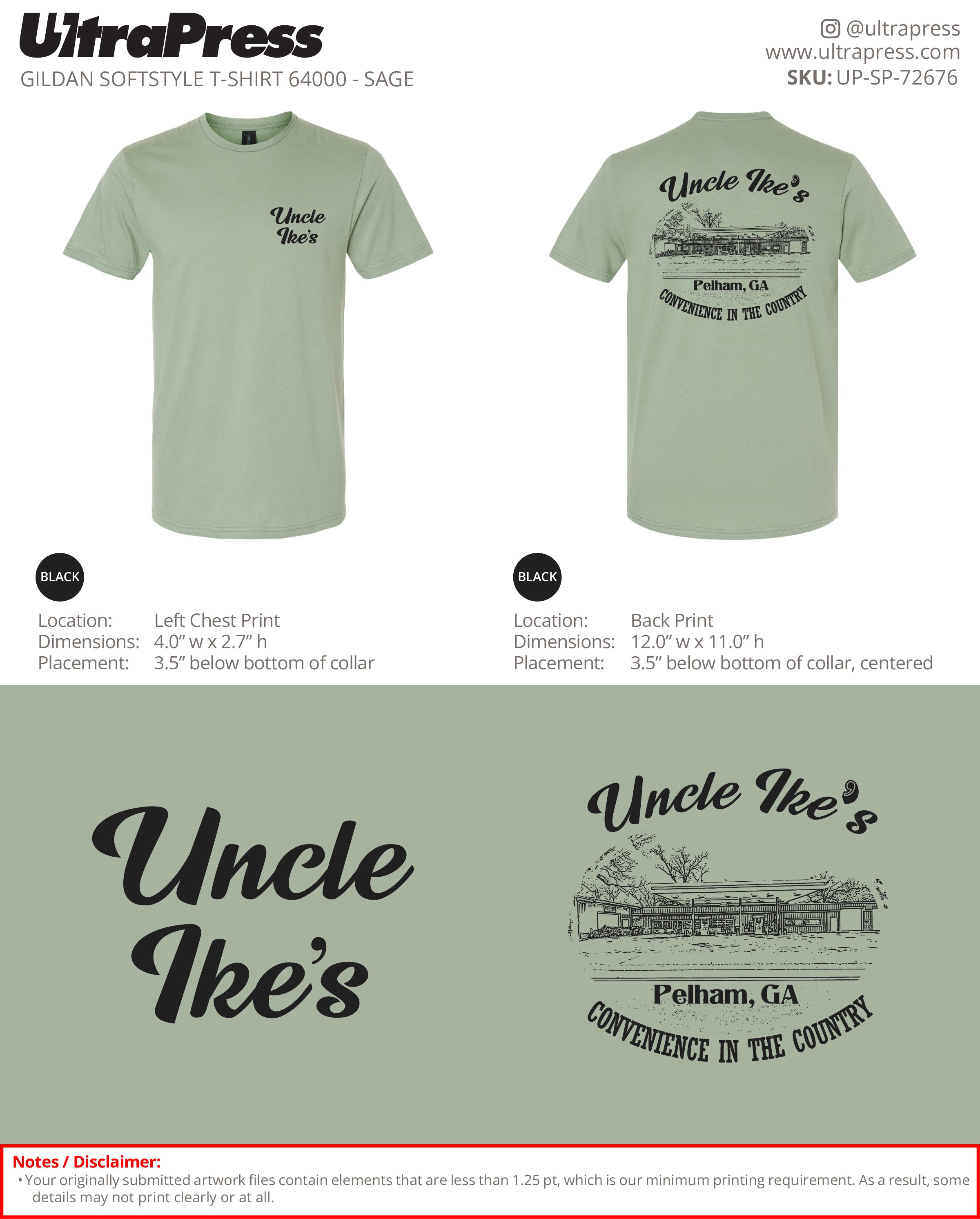 UP-SP-72676 Uncle Ike's - Kyle Cox 100 Min Qty (Bulk)