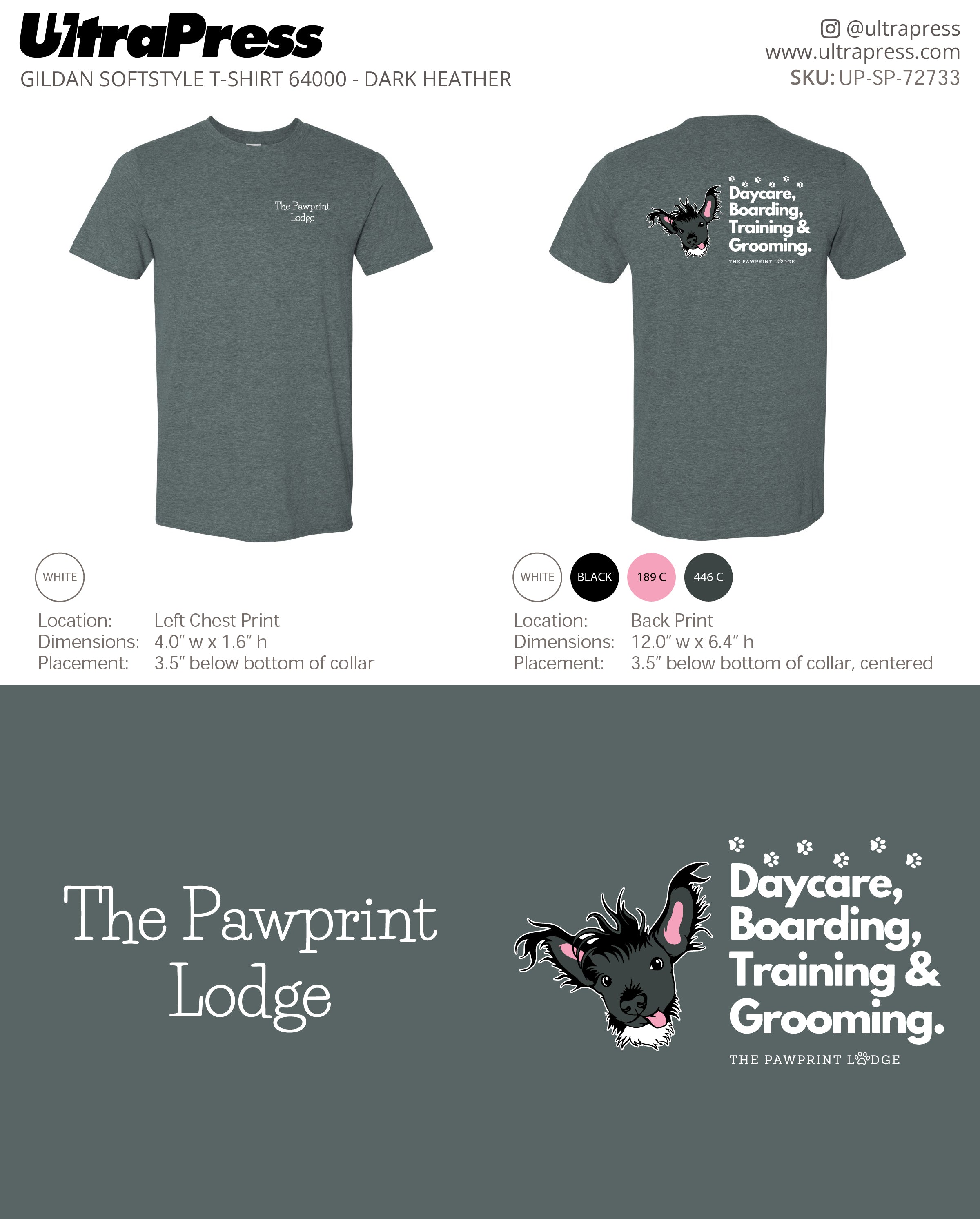 UP-SP-72733 The Pawprint Lodge - McKenzie Stalter 100 Min Qty (Bulk)