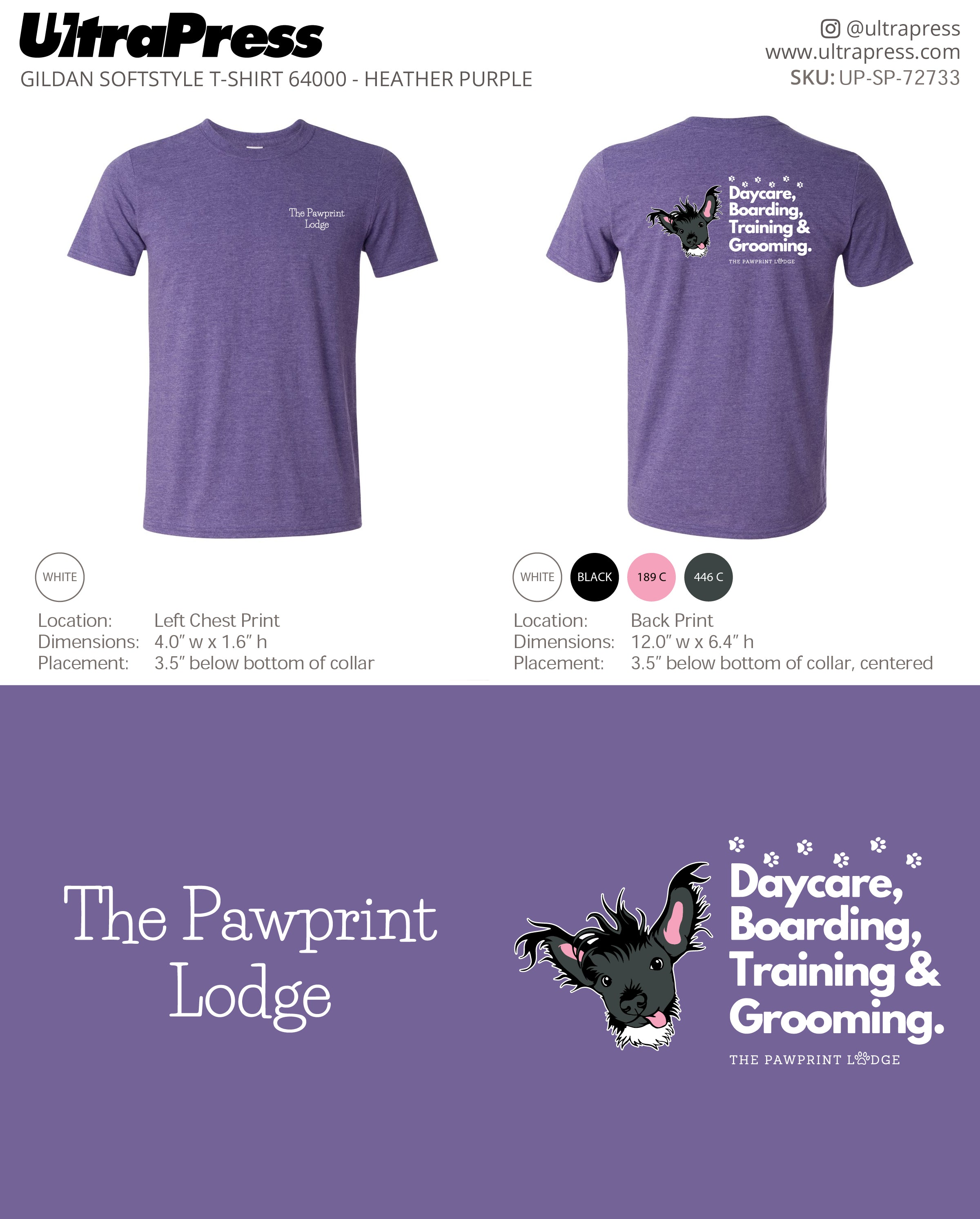 UP-SP-72733 The Pawprint Lodge - McKenzie Stalter 100 Min Qty (Bulk)