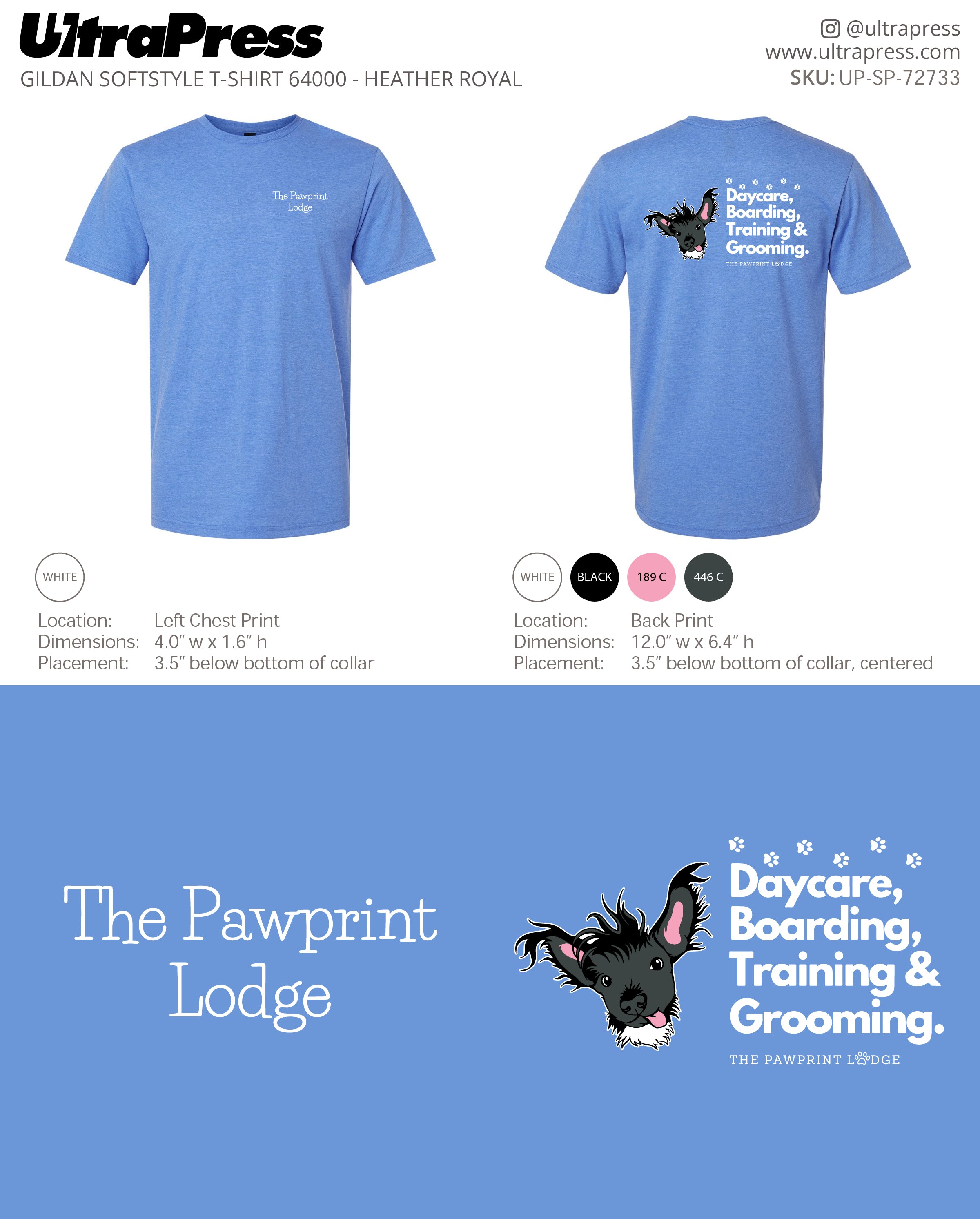 UP-SP-72733 The Pawprint Lodge - McKenzie Stalter 100 Min Qty (Bulk)