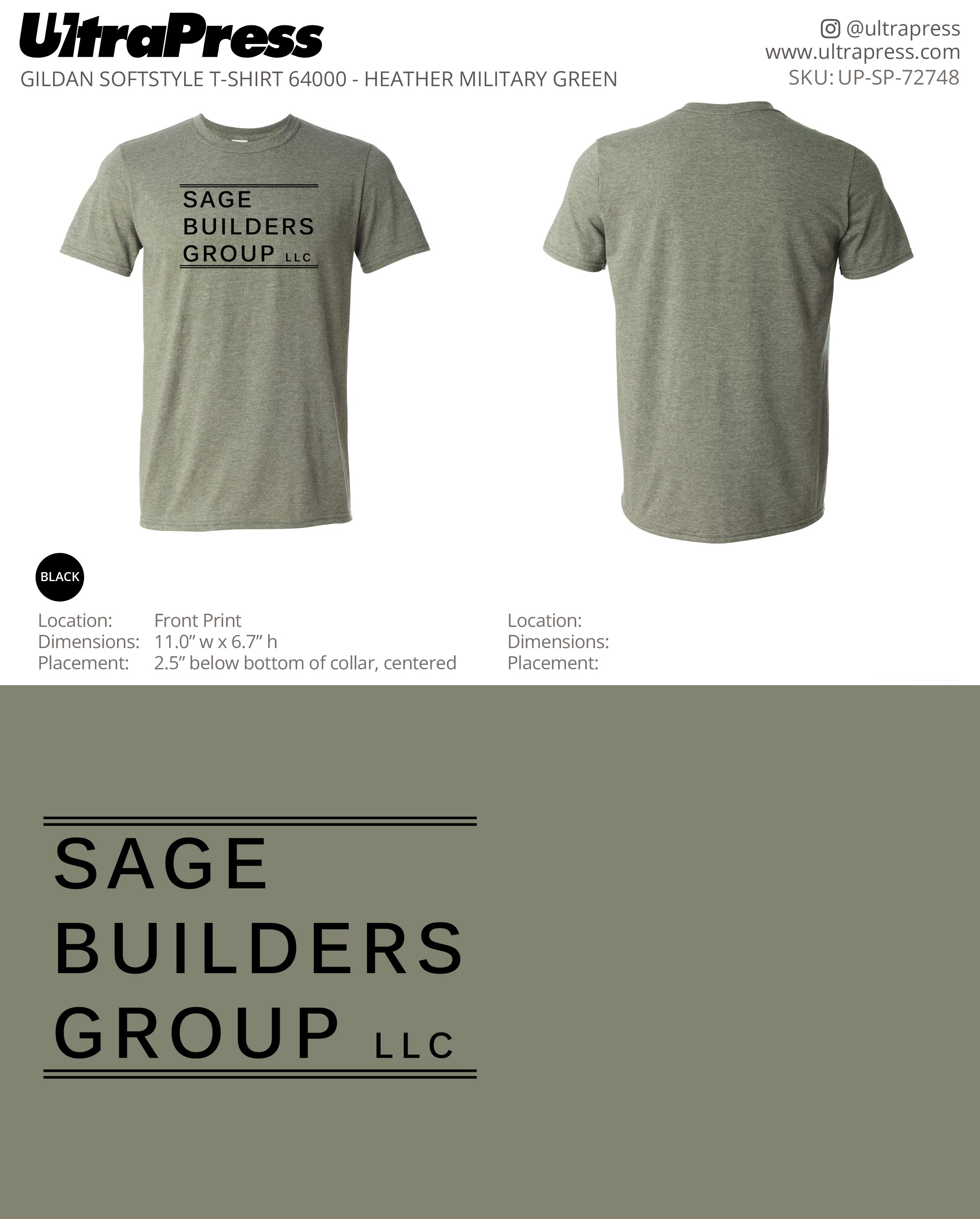 UP-SP-72748 Order 9224 - Zach Hendershot 100 Min Qty (Bulk - Replacement)