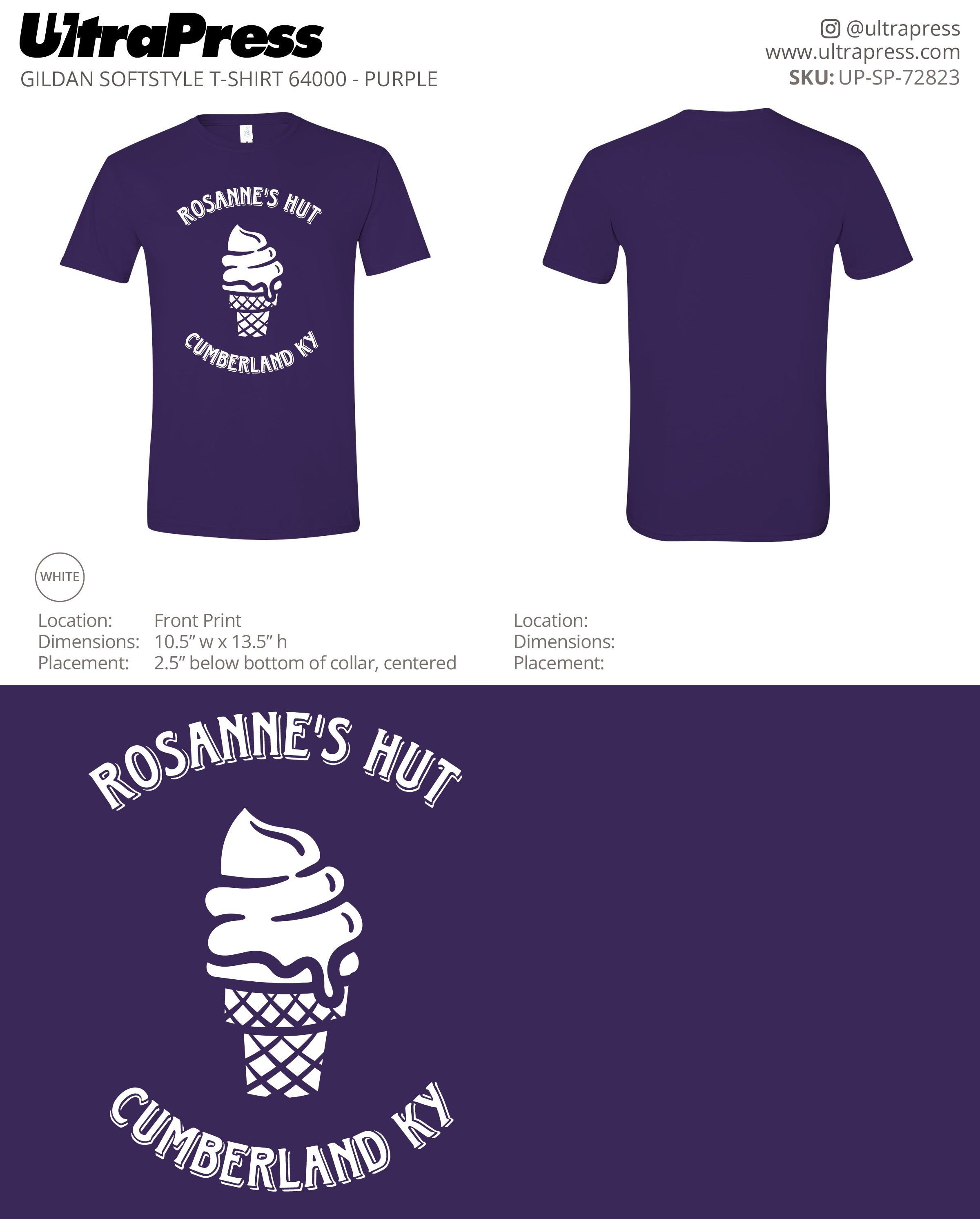 UP-SP-72823 Rosanne's Hut - Mark Sloan 100 Min Qty (Bulk)