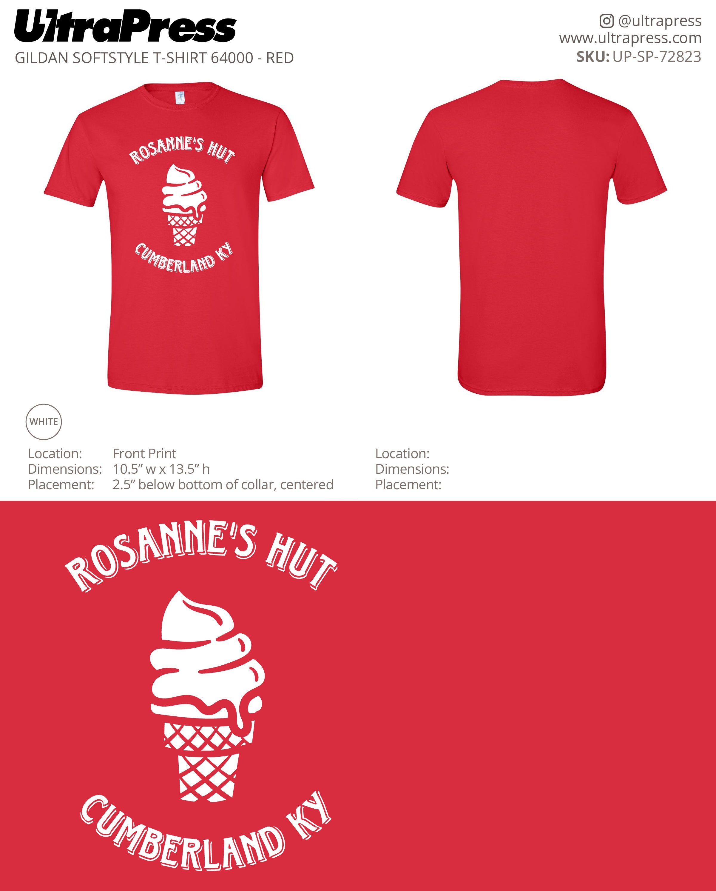 UP-SP-72823 Rosanne's Hut - Mark Sloan 100 Min Qty (Bulk)