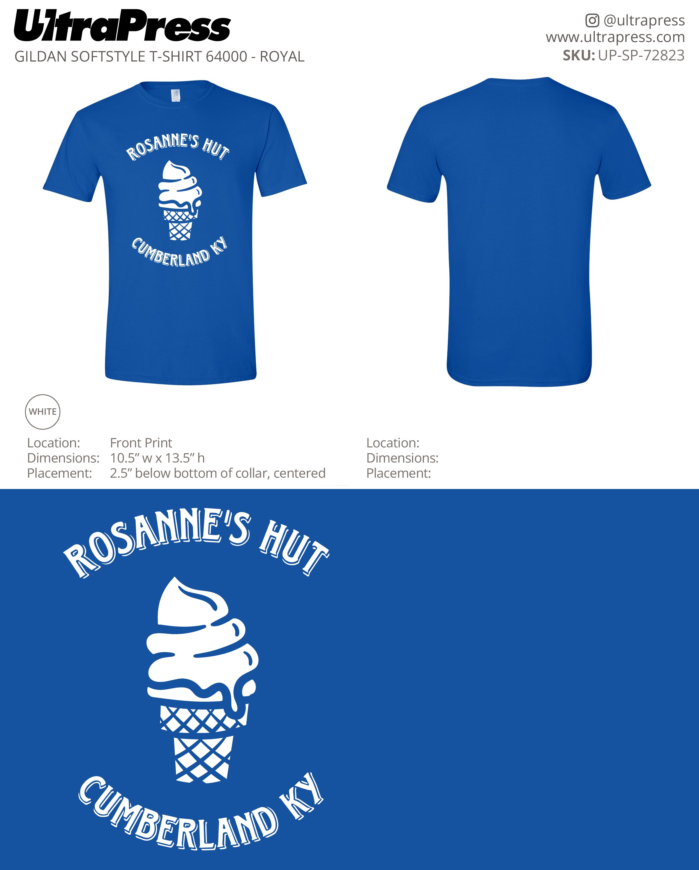 UP-SP-72823 Rosanne's Hut - Mark Sloan 100 Min Qty (Bulk)