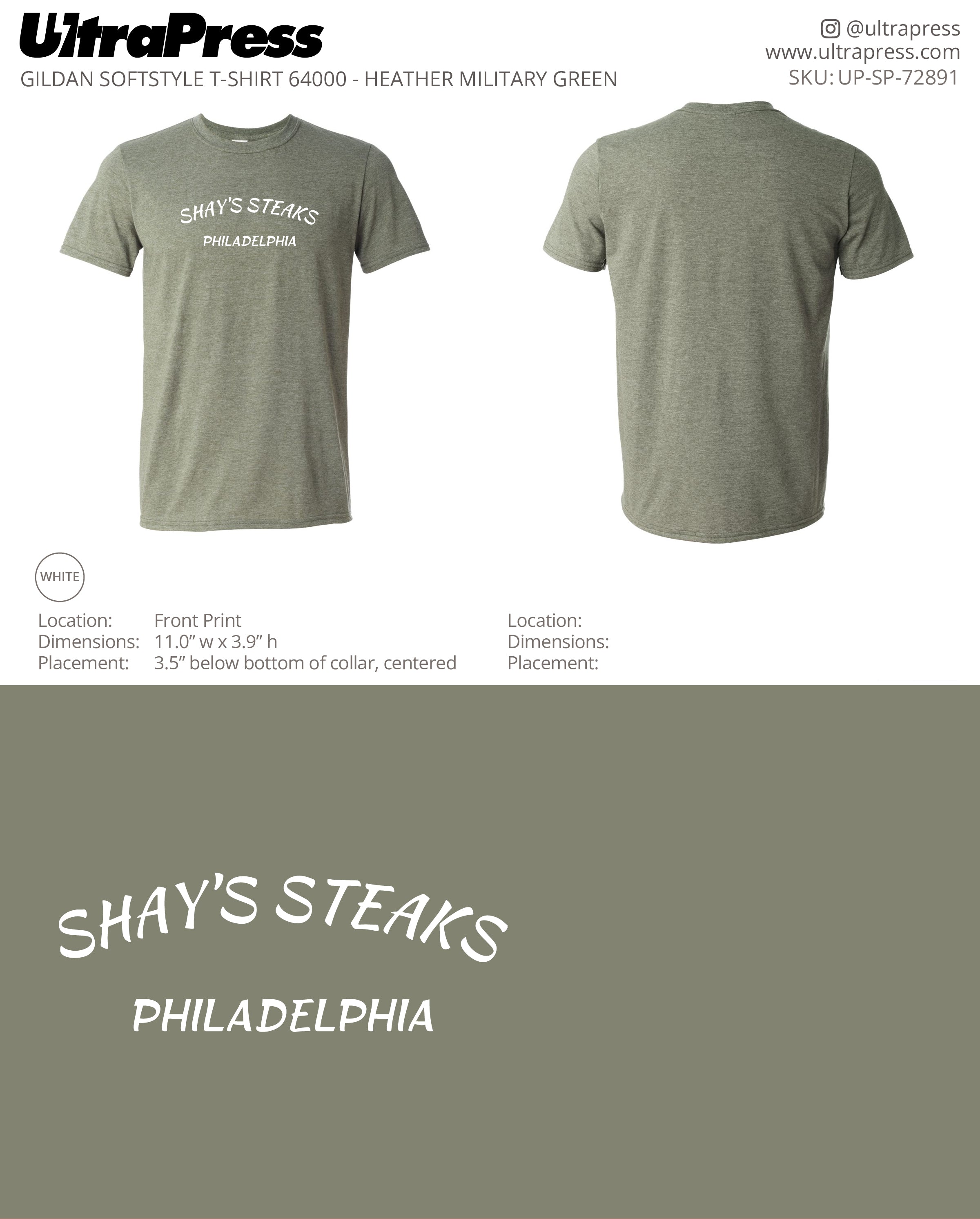 UP-SP-72891 Shay's Philadelphia Version 2 - Scott Diclaudio 100 Min Qty (Bulk)