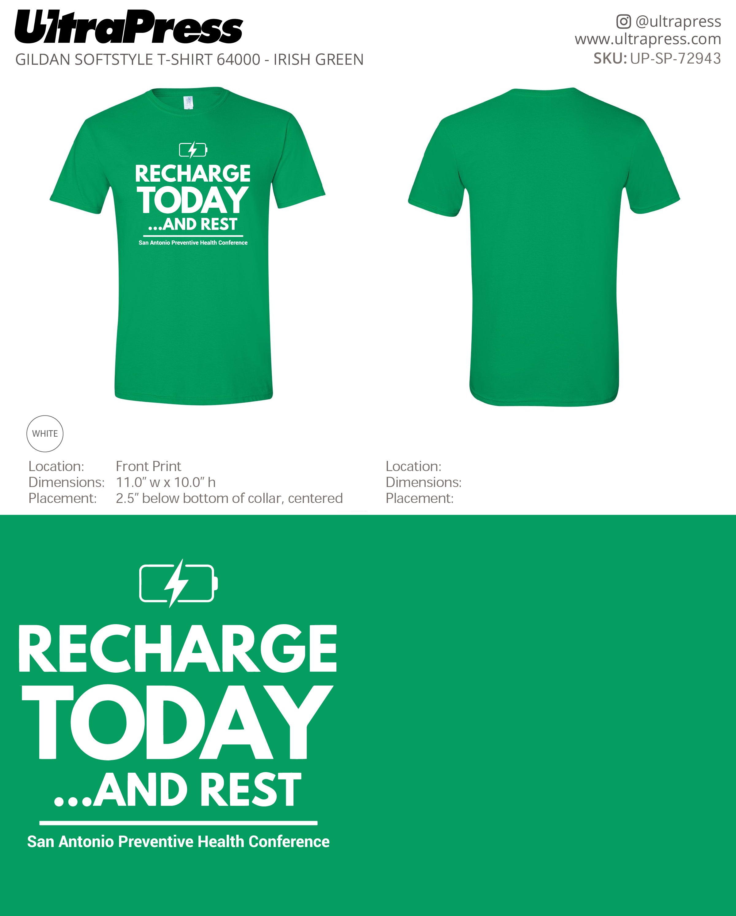 UP-SP-72943 San Antonio Preventive Health Conference - Brenda Aguilar 100 Pieces Package (Bulk)