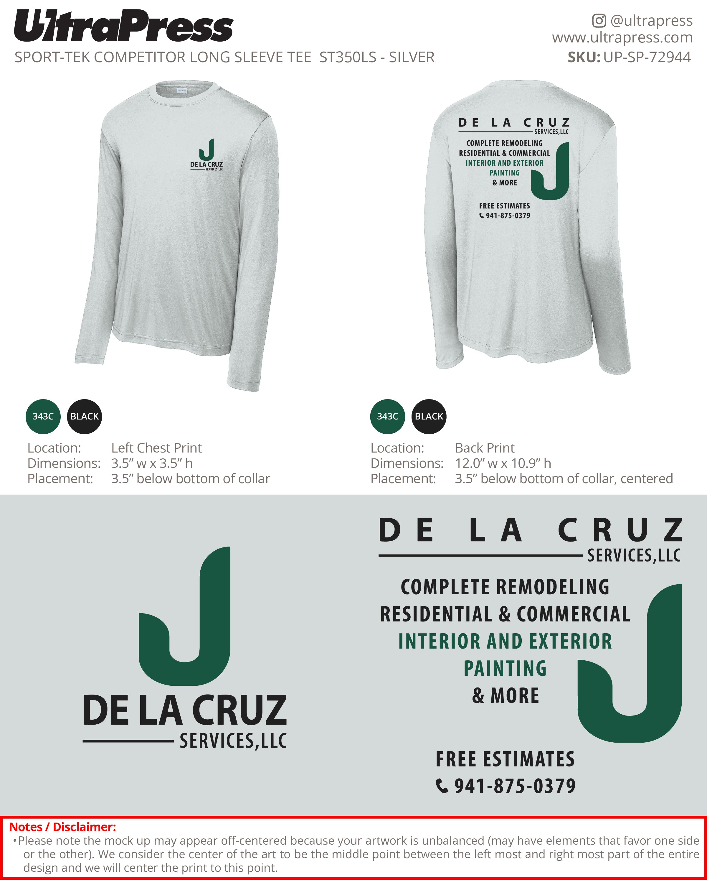 UP-SP-72944 De La Cruz Painting - Juan De La Cruz 72 Min Qty (Bulk)