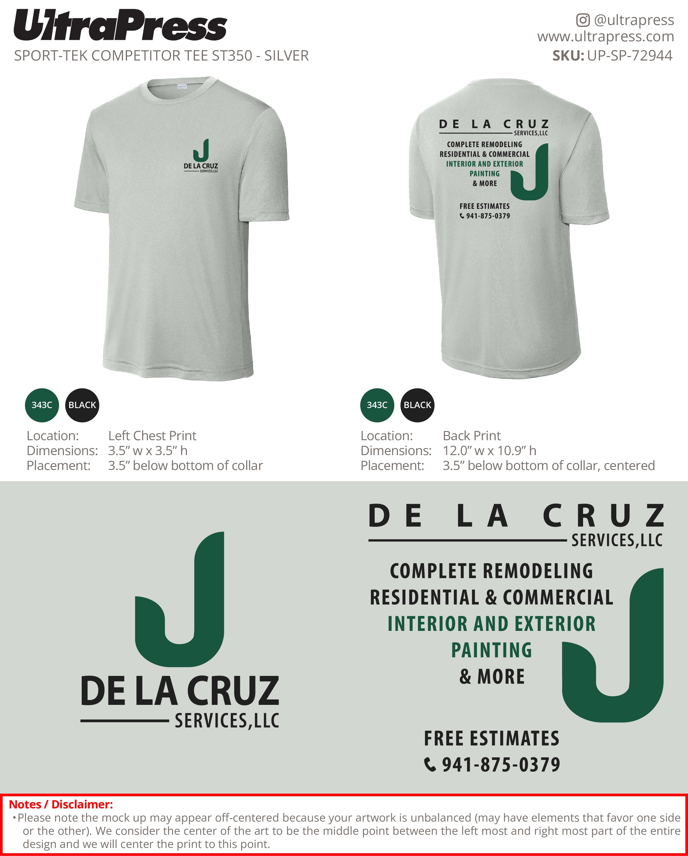 UP-SP-72944 De La Cruz Painting - Juan De La Cruz 48 Min Qty (Bulk)