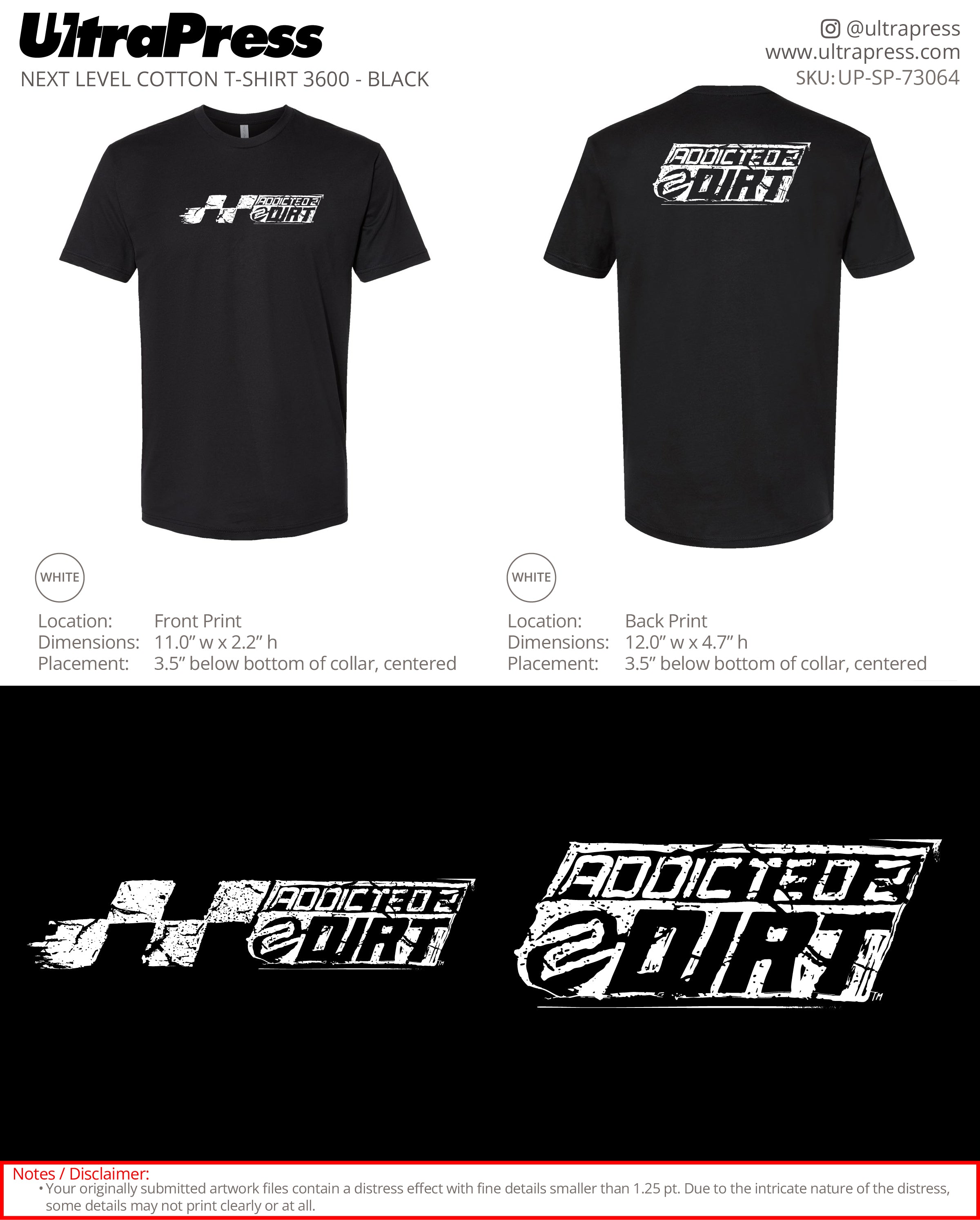 UP-SP-73064 Addicted 2 Dirt - Mike Wilson - 100 Min Qty (Bulk)