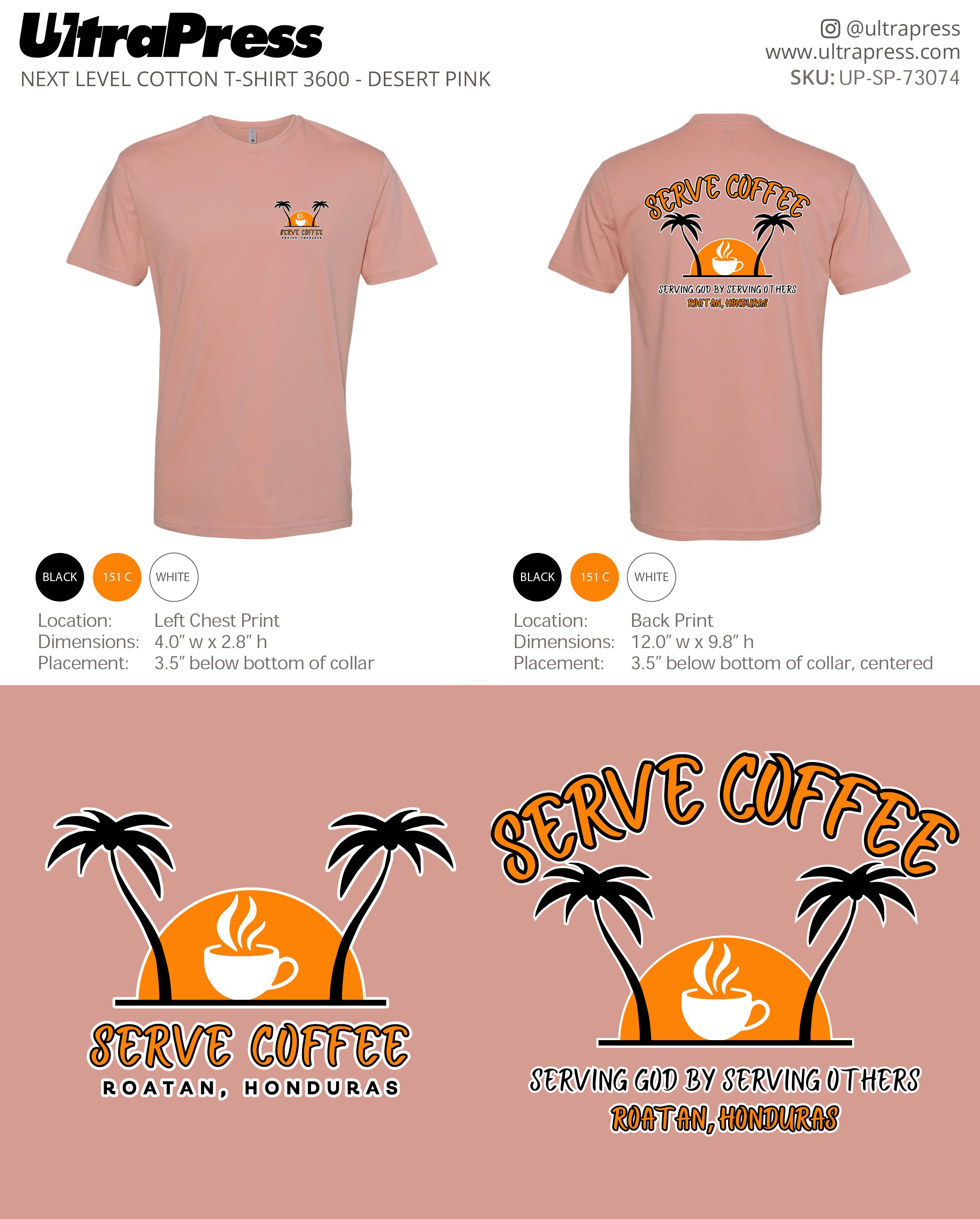 UP-SP-73074 Serve Coffee - Glory Gooding 100 Min Qty (Bulk)