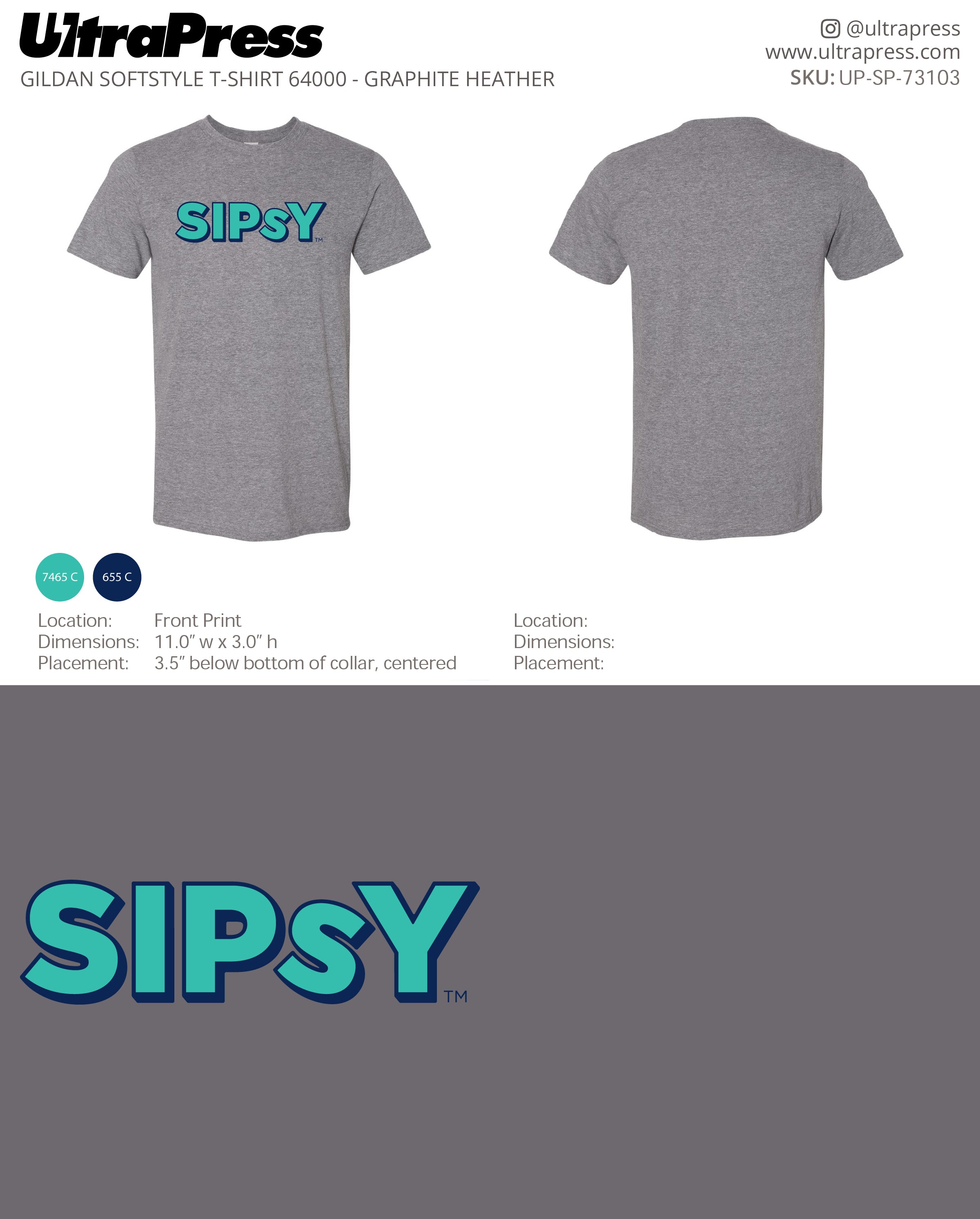 UP-SP-73103 Sipsy Team 100 Pieces Package (Bulk)