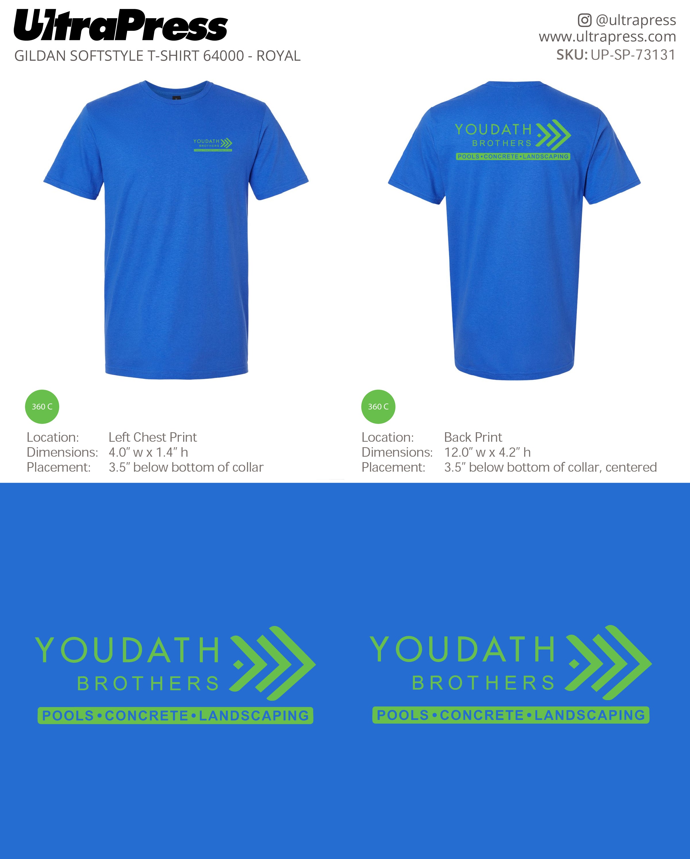 UP-SP-73131 Youdath Brothers - Anthony Q 100 Pieces Package (Bulk)