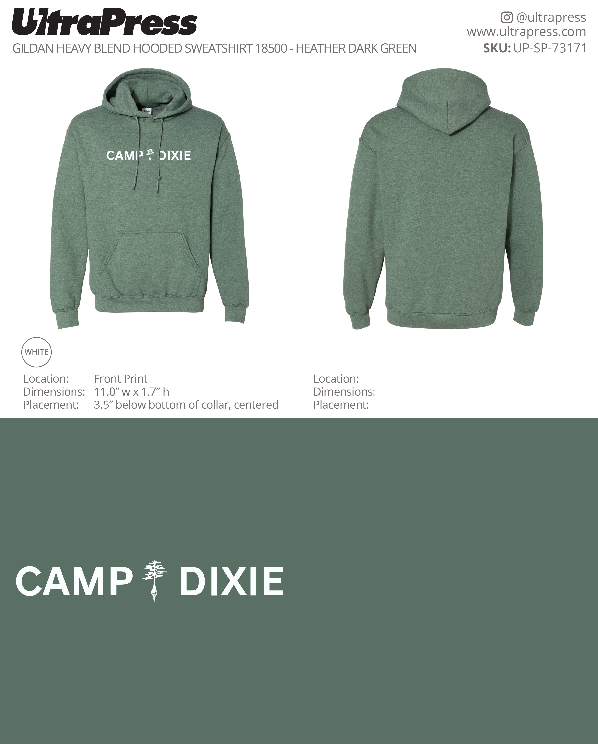 UP-SP-73171 Camp Dixie Little Tree - Joe Brown 50 Pieces Package (Bulk)