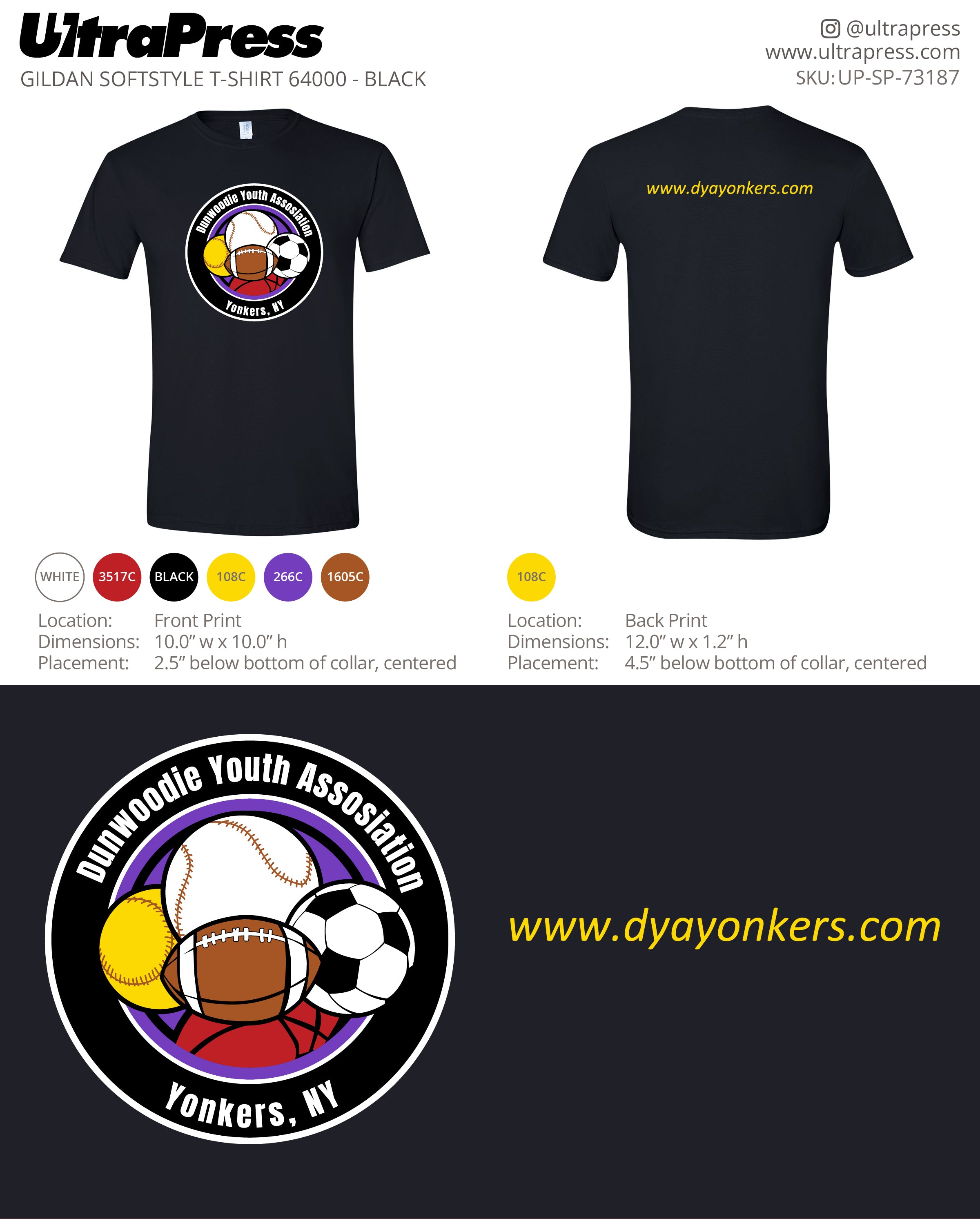 UP-SP-73187 Dunwoodie Youth Association - Robert Fleming 100 Min Qty (Bulk)