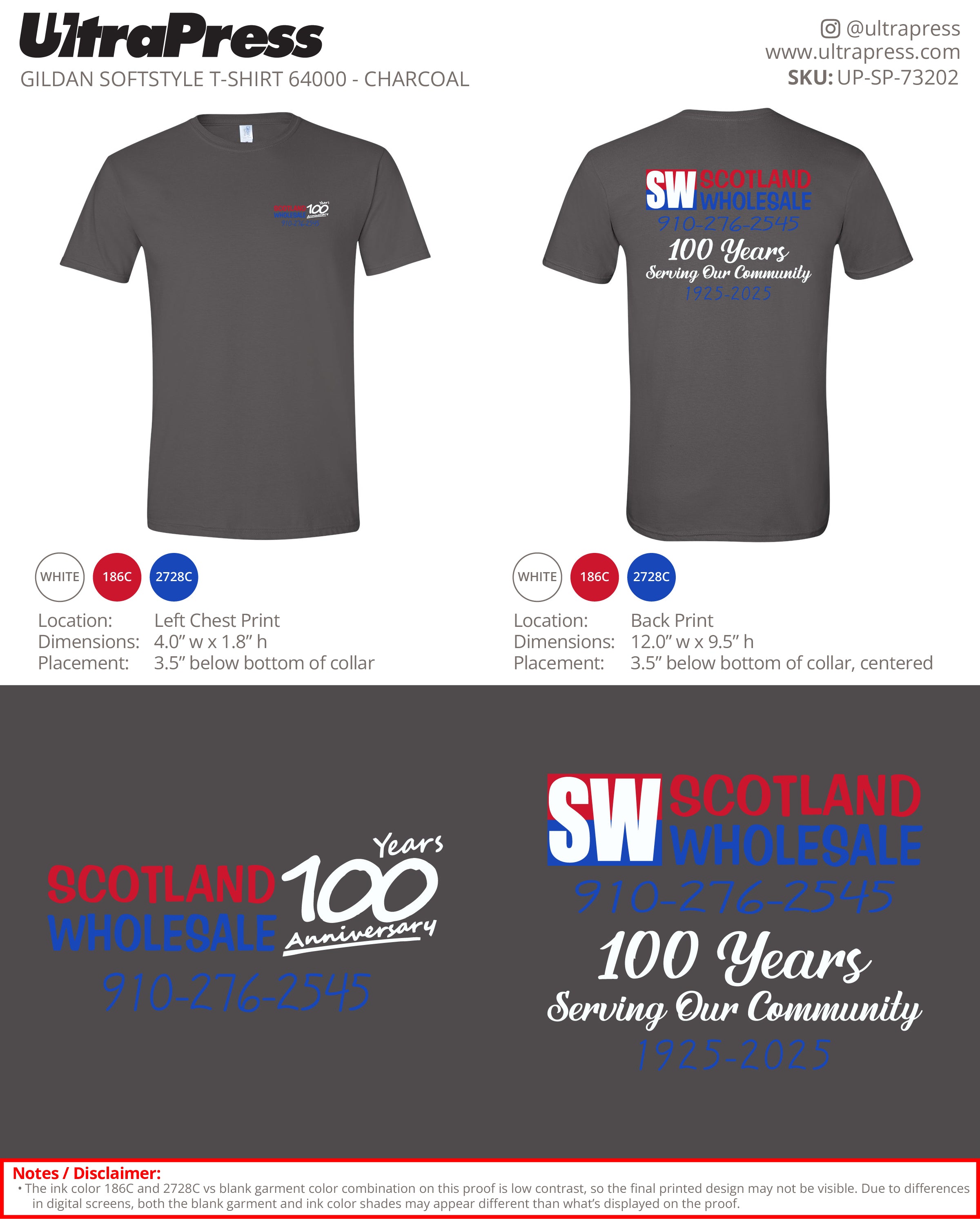 UP-SP-73202 Scotland Wholesale - Luke 100 Pieces Package (Bulk)