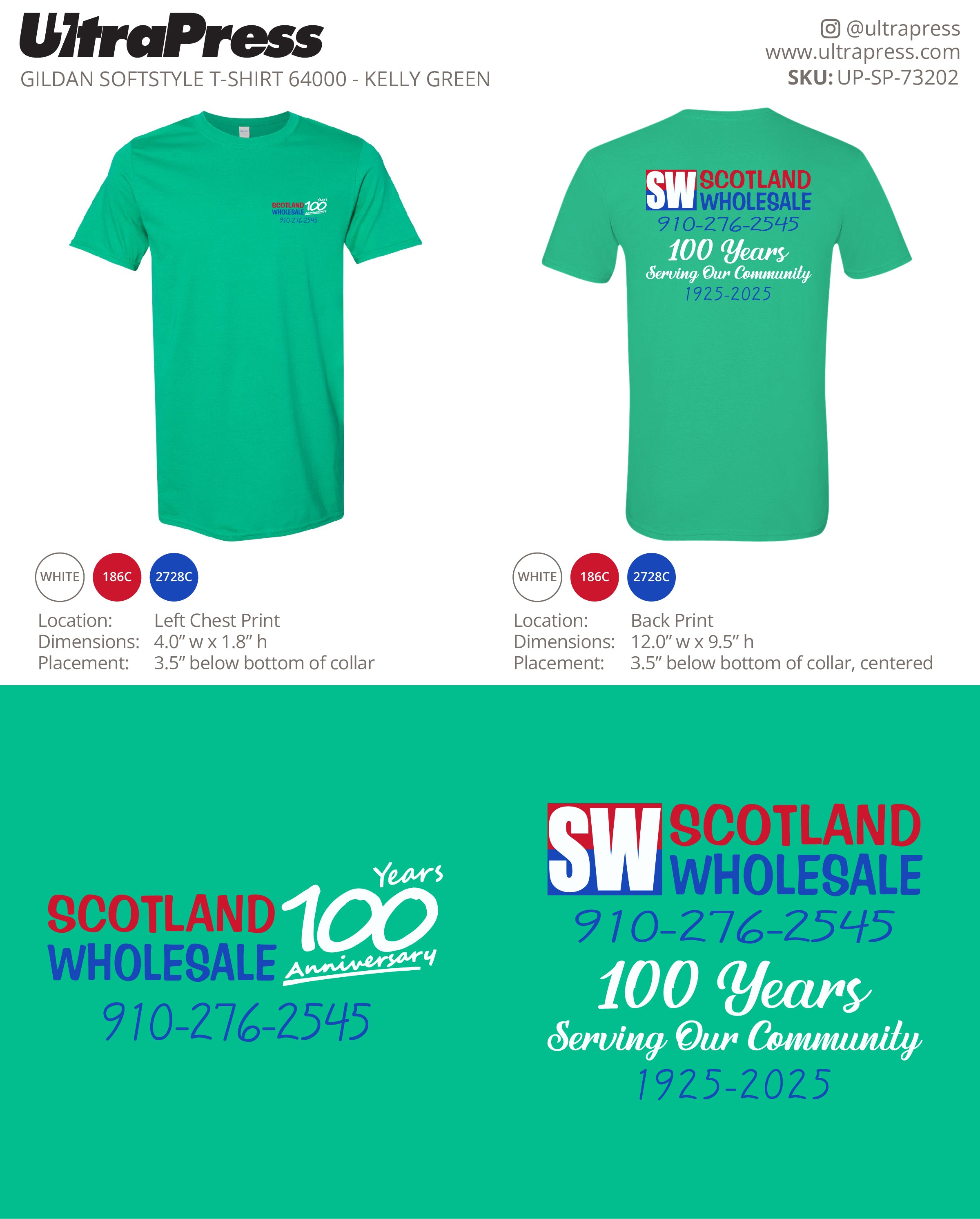 UP-SP-73202 Scotland Wholesale - Luke 100 Pieces Package (Bulk)