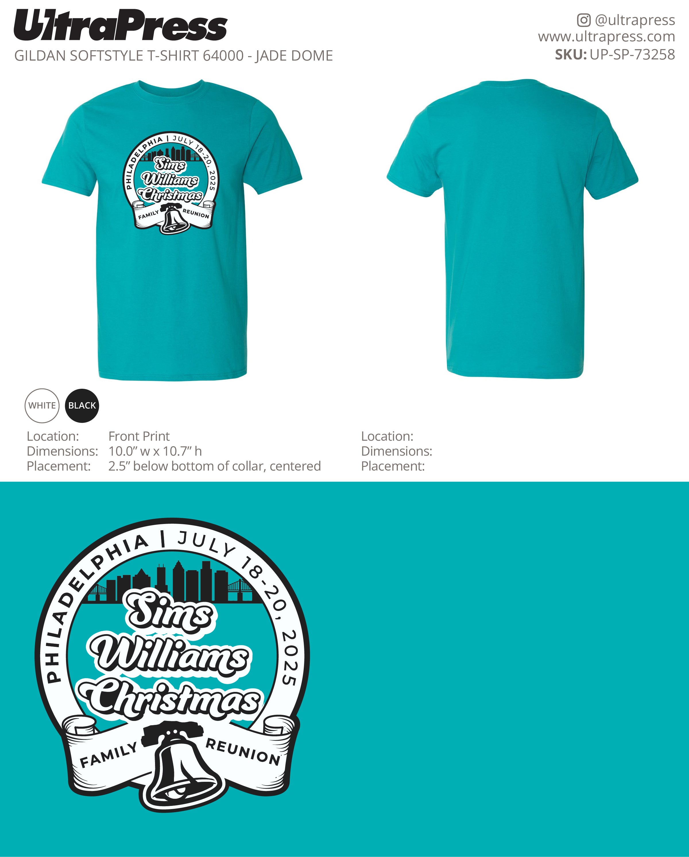 UP-SP-73258 Sims Williams Christmas - Leslie Lucret 100 Pieces Package (Bulk)