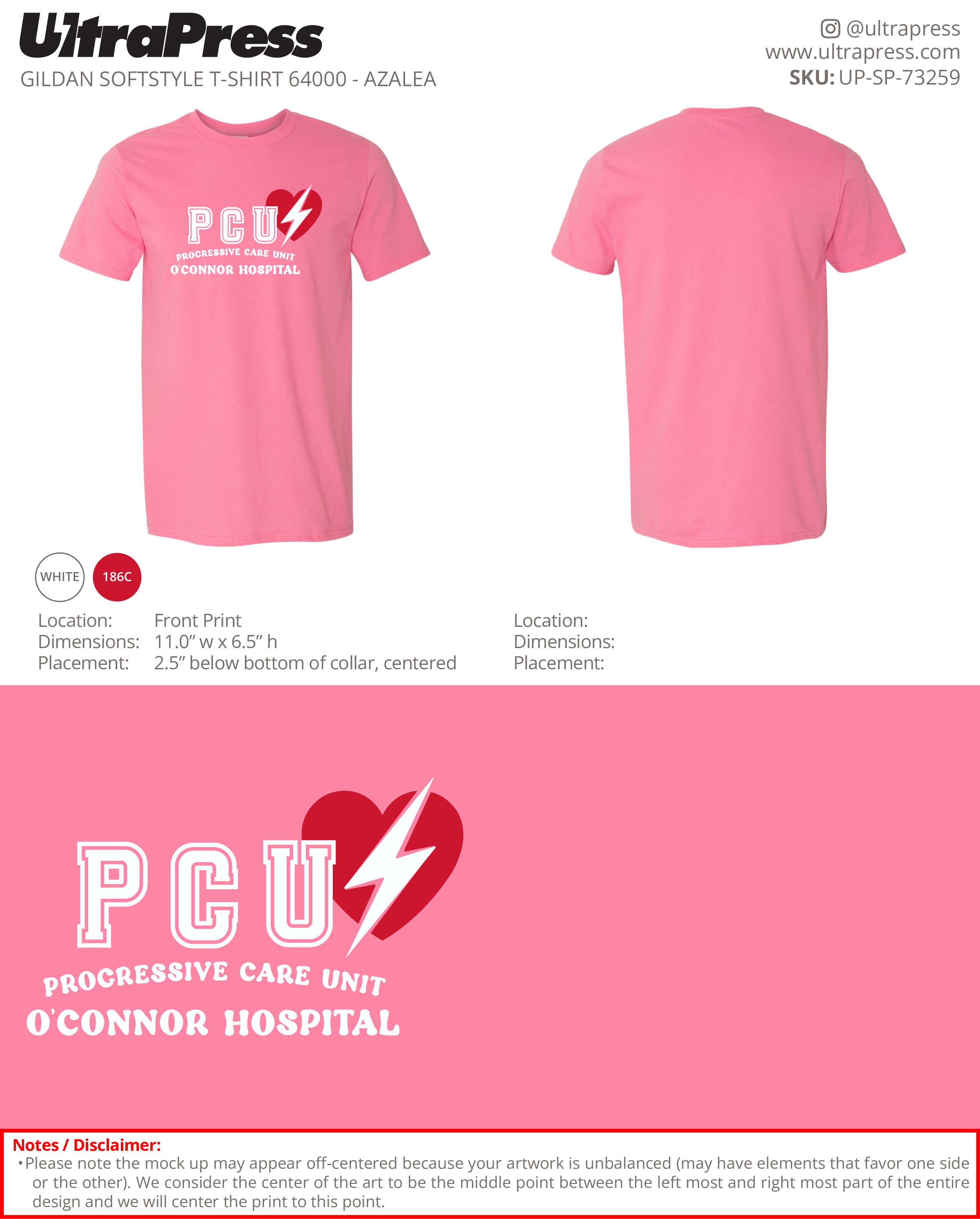 UP-SP-73259 PCU - Leslie Luong 100 Pieces Package (Bulk)