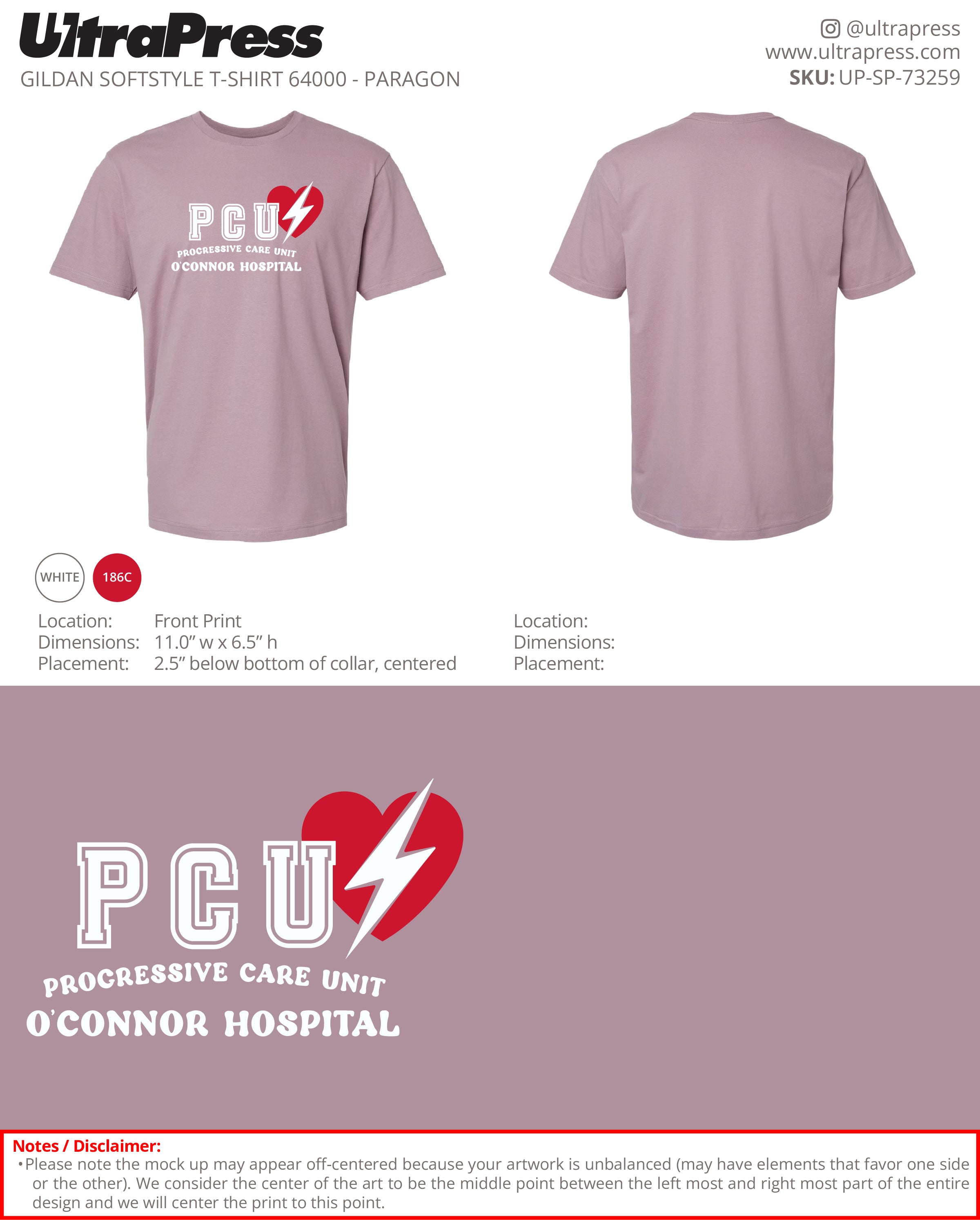 UP-SP-73259 PCU - Leslie Luong 100 Pieces Package (Bulk)