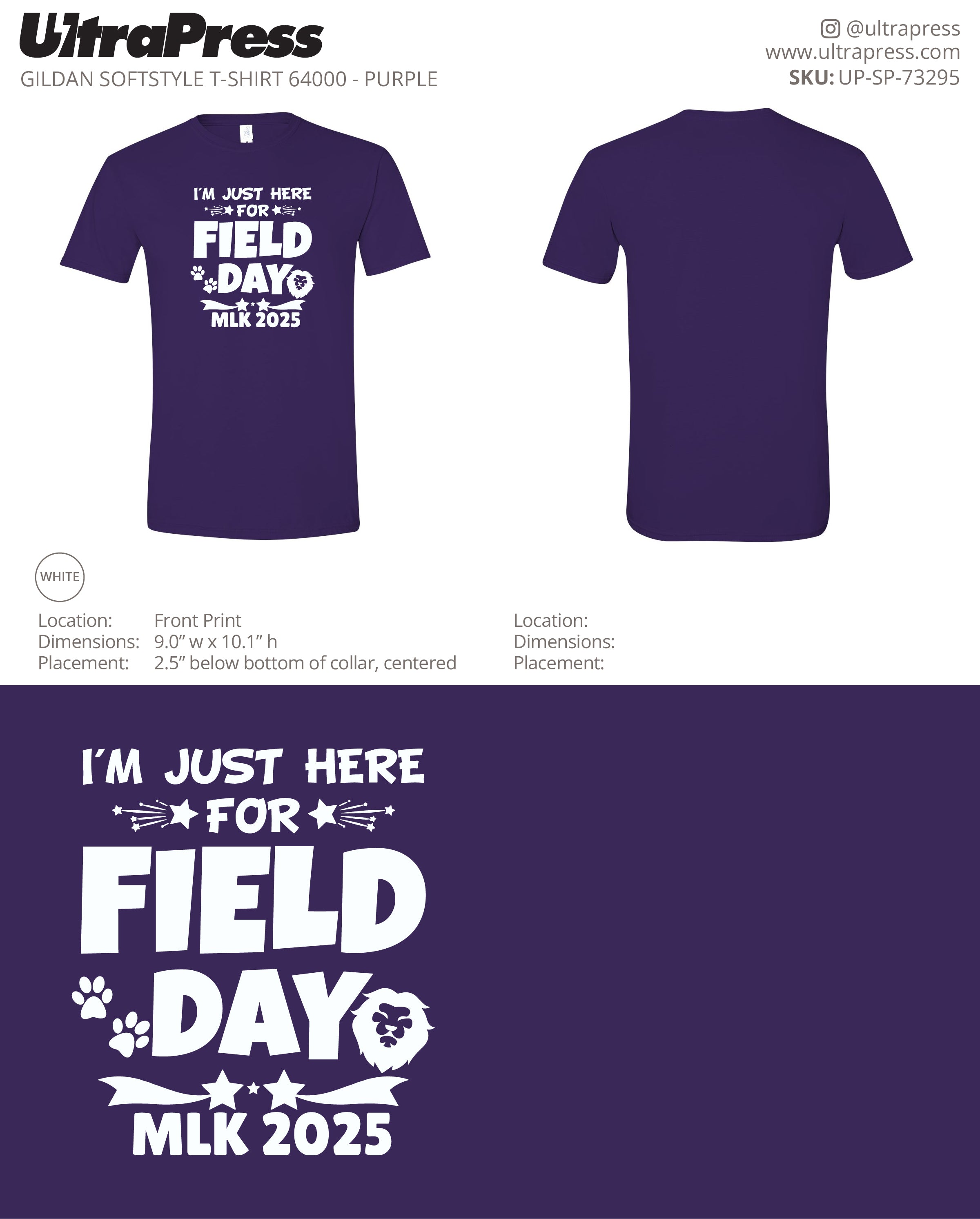 UP-SP-73295 Field Day - Rene' Murphy 100 Min Qty (Bulk)