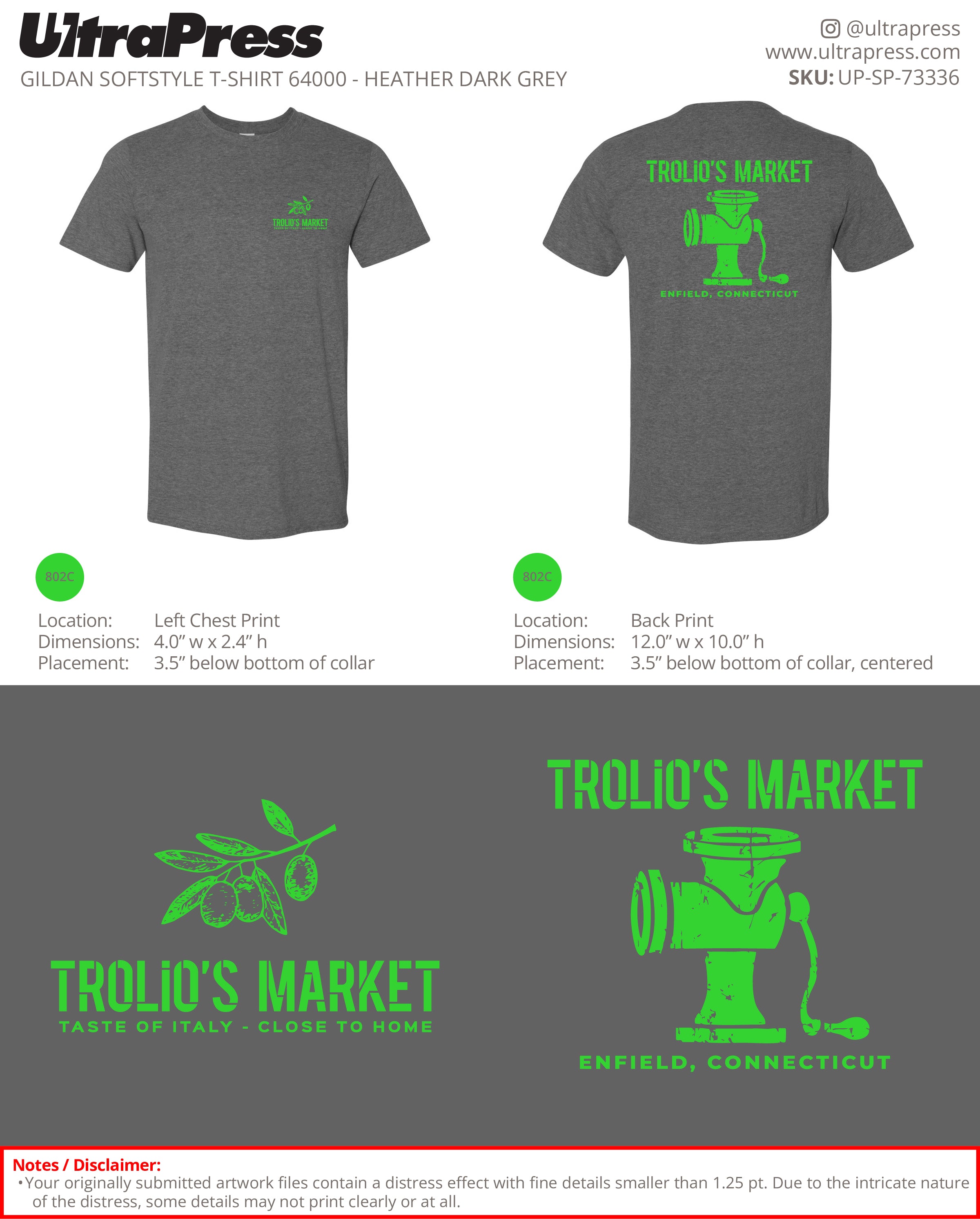 UP-SP-73336 Trolio's Market - Eric Mance 100 Pieces Package (Bulk)