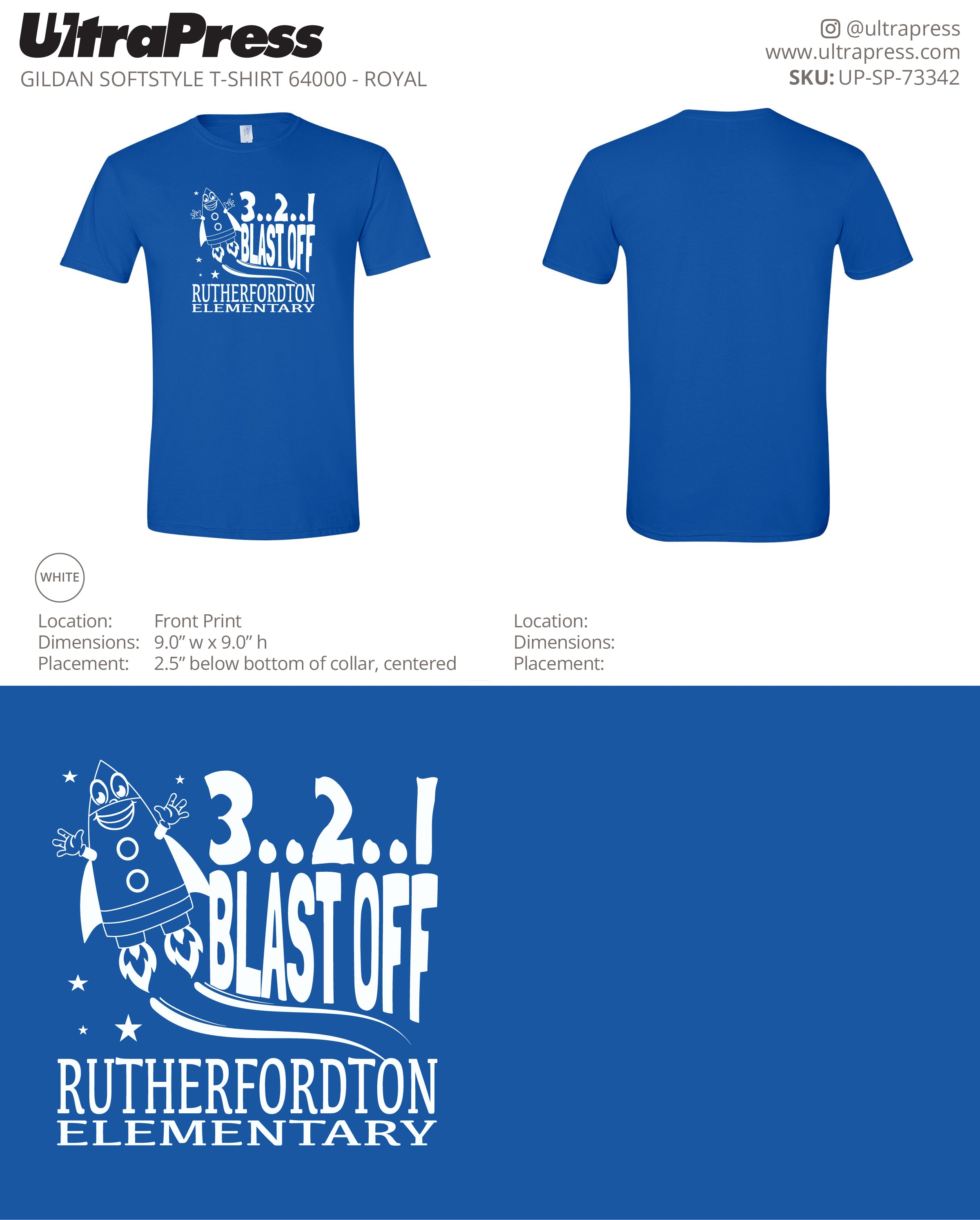 UP-SP-73342 Blast Off - Miles Ensley 100 Pieces Package (Bulk)