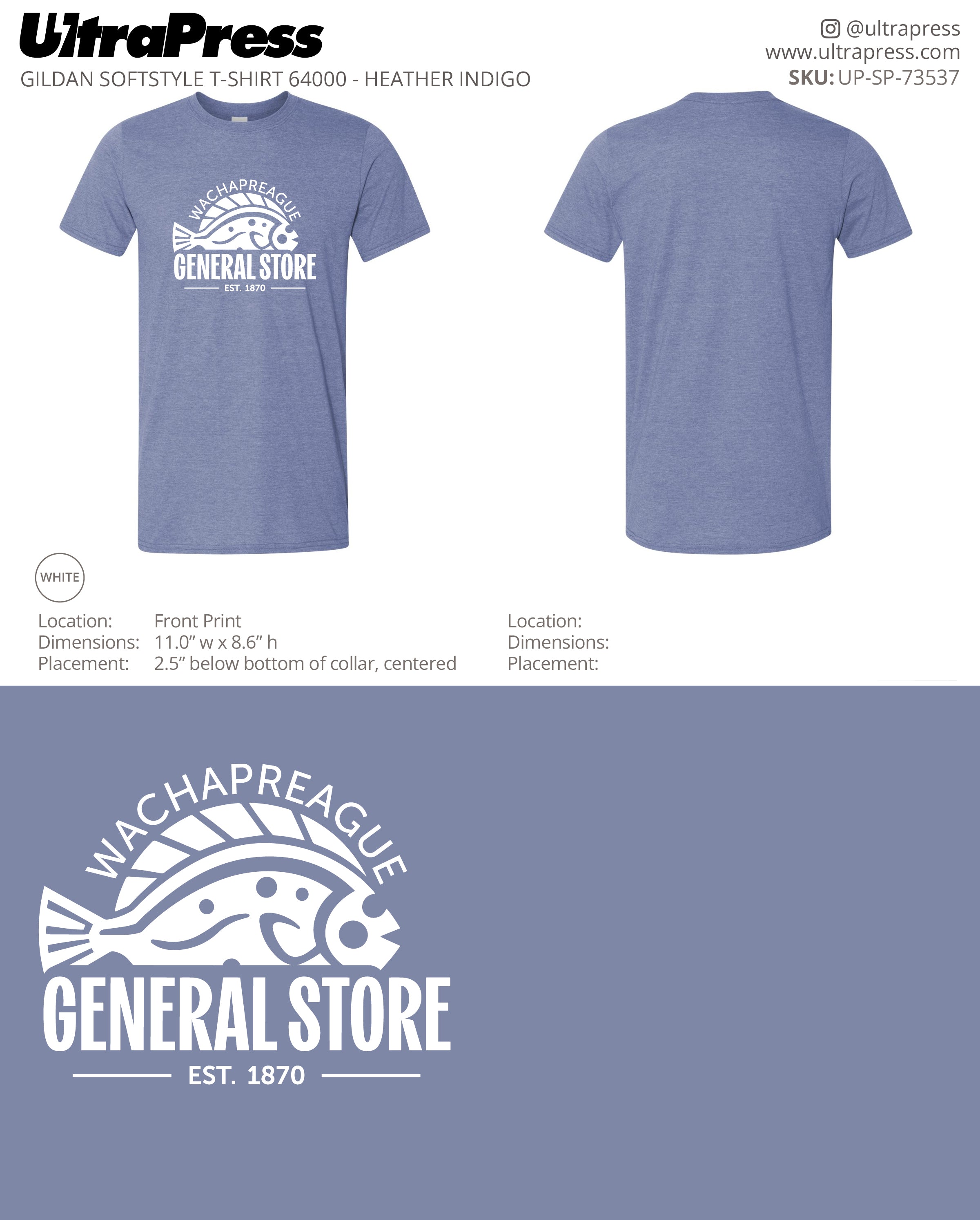 UP-SP-73537 Wachapreague General Store - Tracey Chareas 100 Min Qty (Bulk)