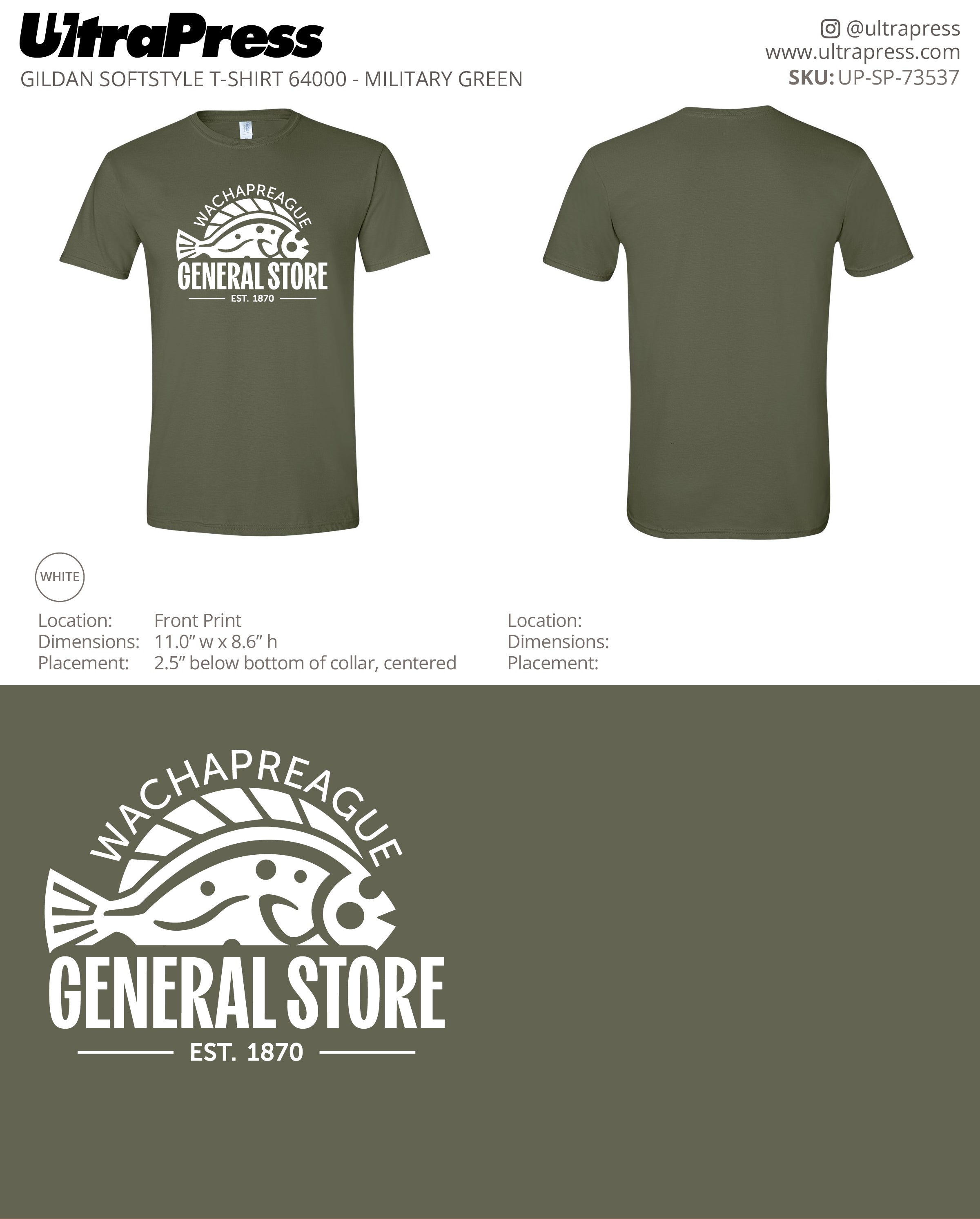 UP-SP-73537 Wachapreague General Store - Tracey Chareas 100 Min Qty (Bulk)