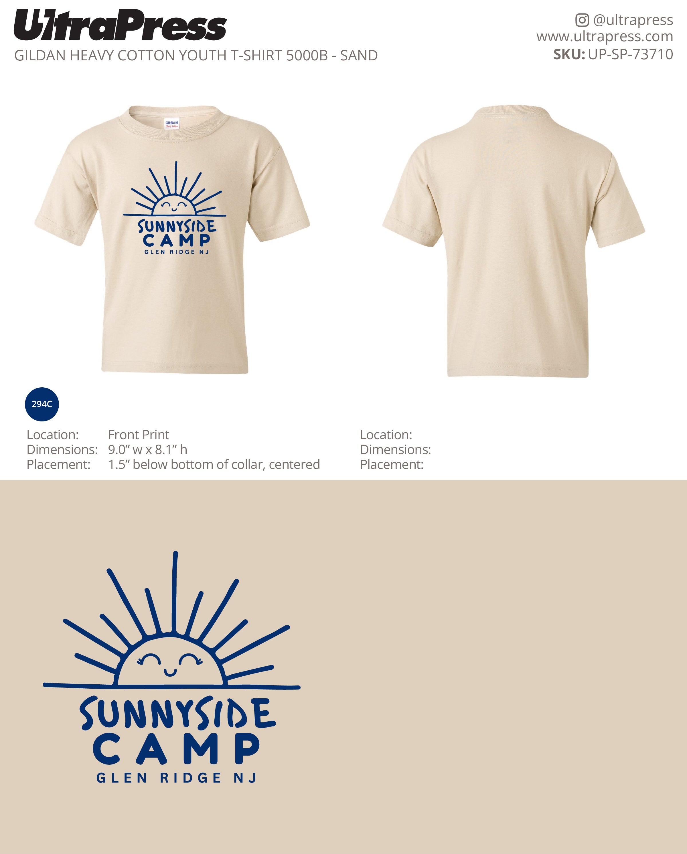 UP-SP-73710 Sunnyside Summer Camp - Julia Singh 100 Min Qty (Bulk)