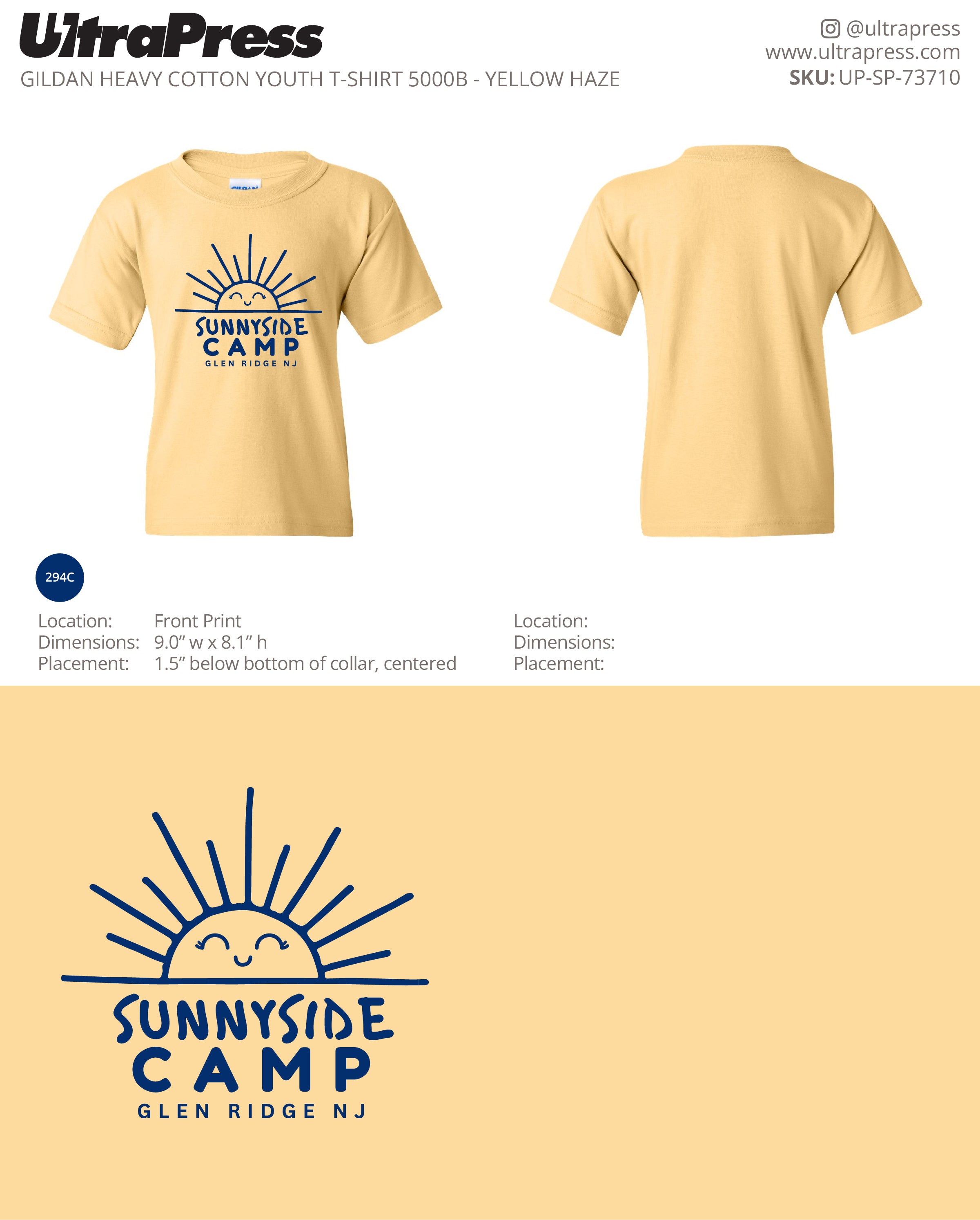 UP-SP-73710 Sunnyside Summer Camp - Julia Singh 100 Min Qty (Bulk)