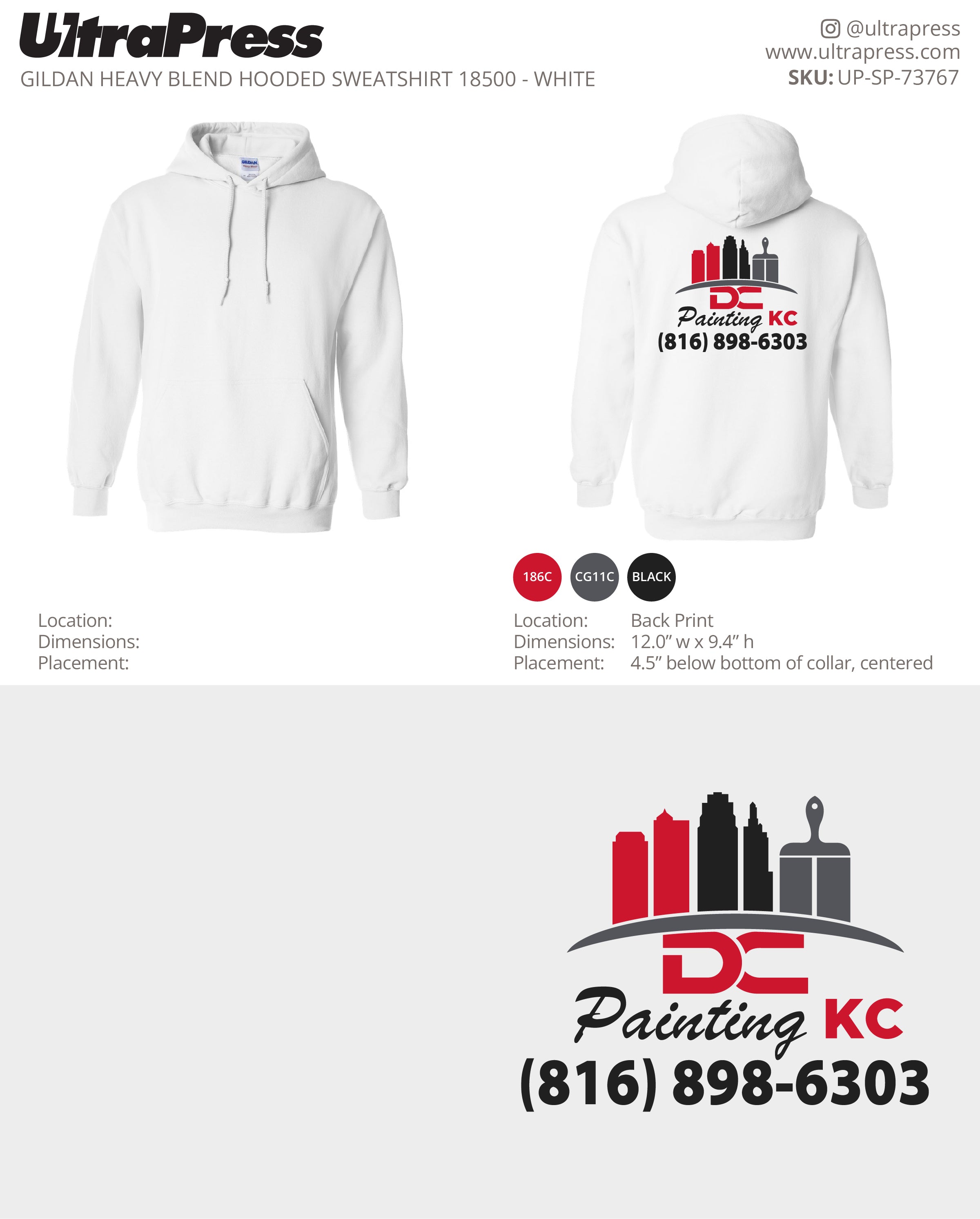 UP-SP-73767 DC Painting KC - David Creighton 50 Min Qty (Bulk)