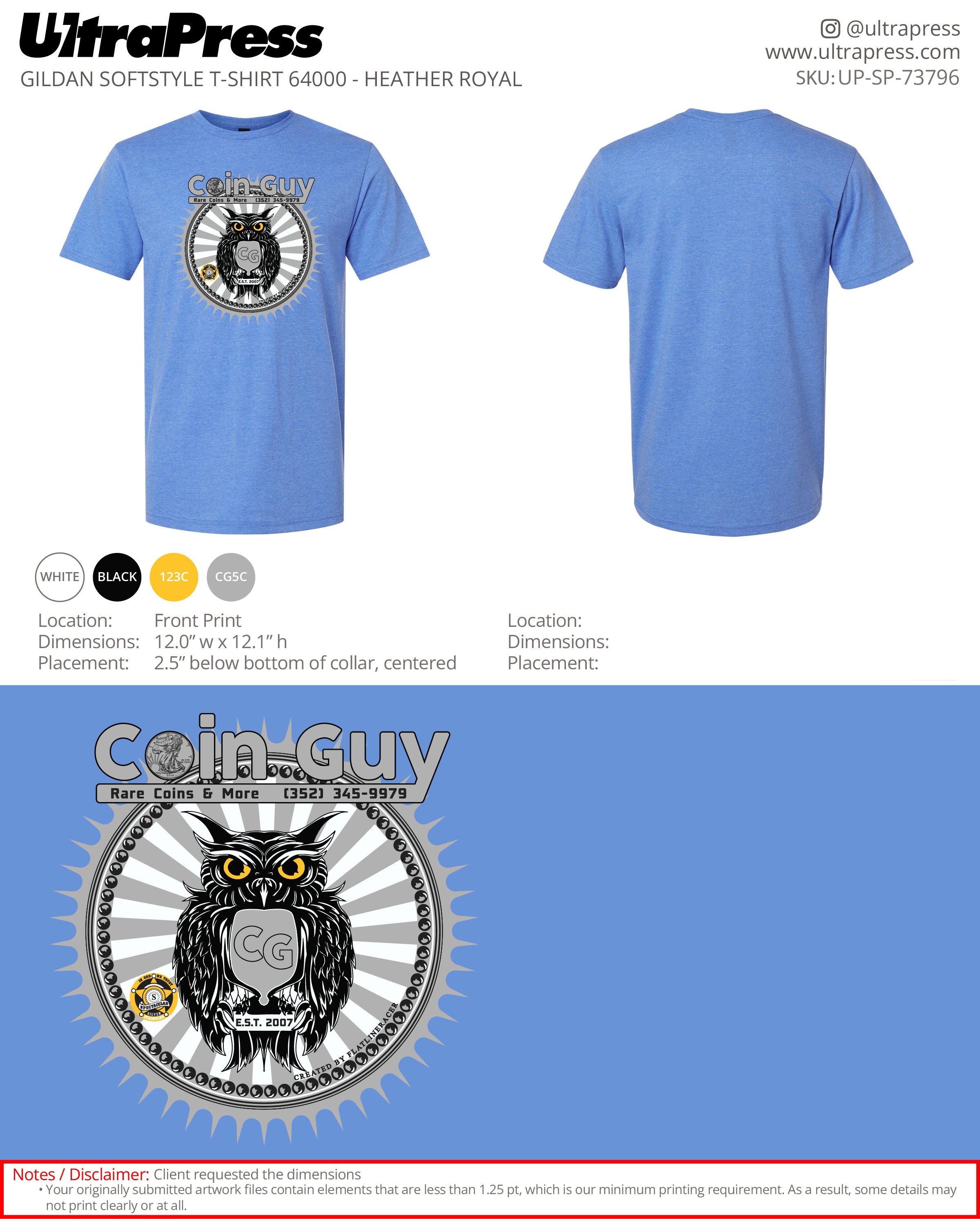 UP-SP-73796 Coin Guy - Guy Ventre 100 Pieces Package (Bulk)