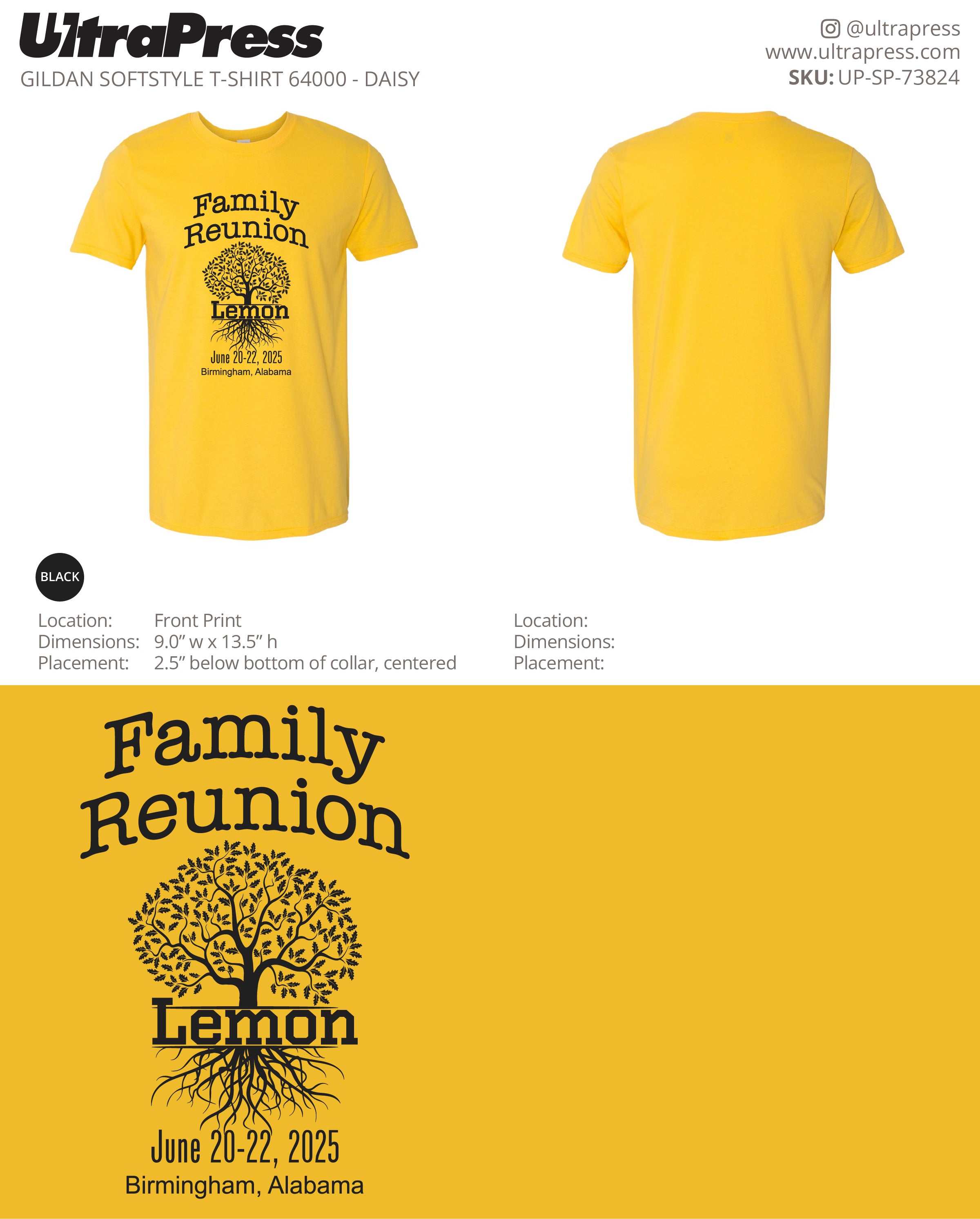 UP-SP-73824 Family Reunion - Donella Cooper 100 Min Qty (Bulk)