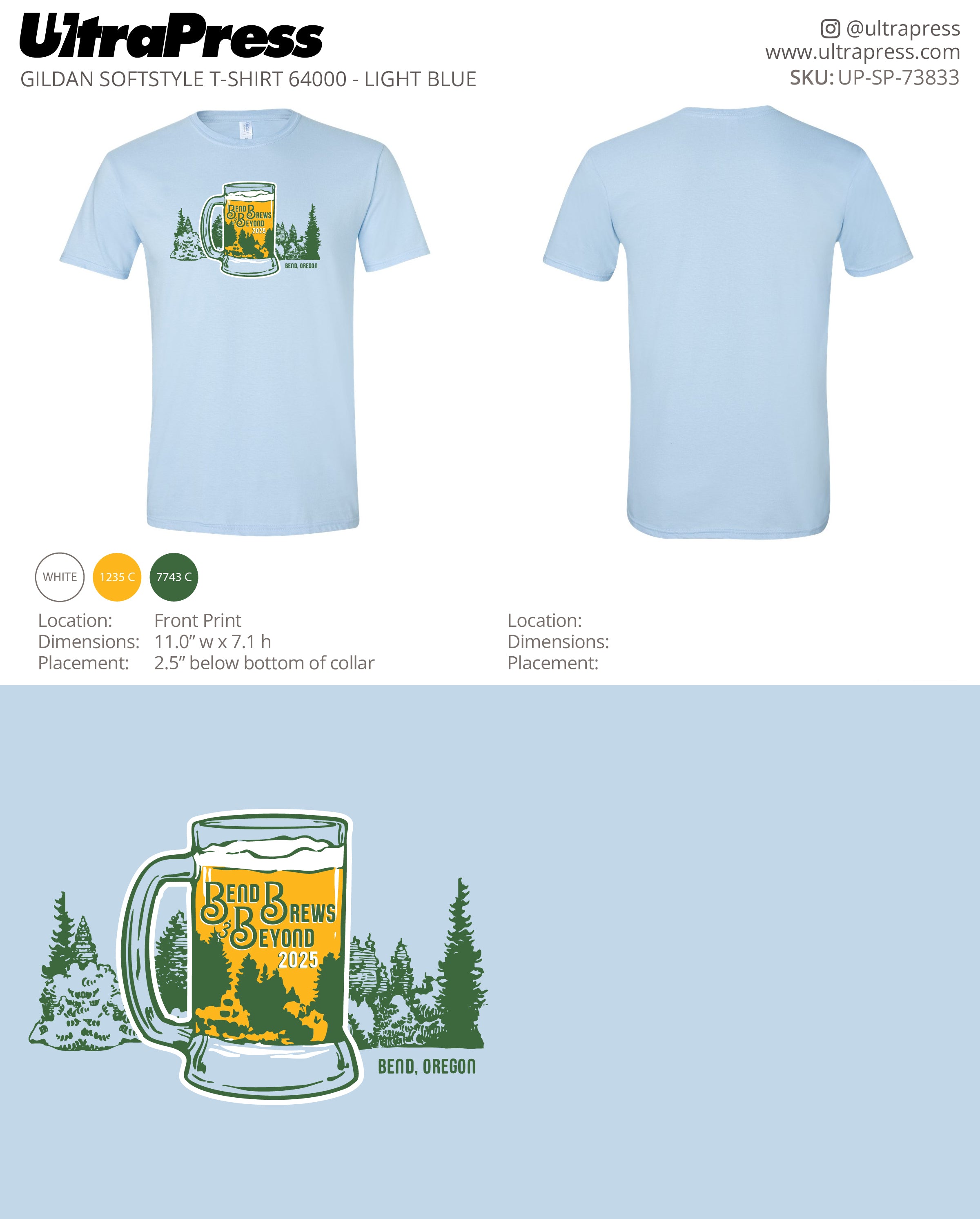 UP-SP-73833 Bend Brews Beyond - Brian Yaeger 100 Pieces Package (Bulk)