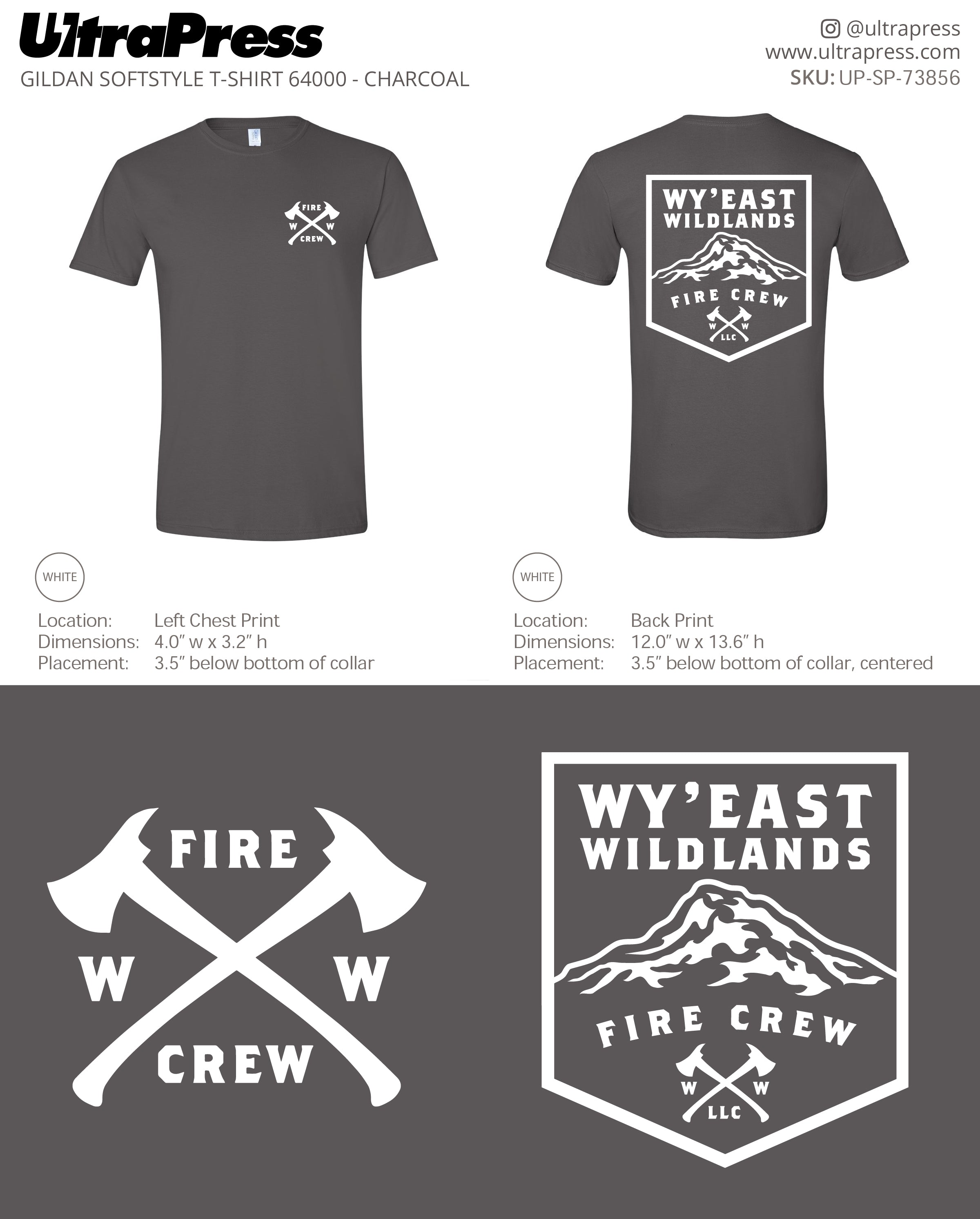 UP-SP-73856 Wy'East Wildlands Fire Criew - Andrew Williamson 100 Min Qty (Bulk)