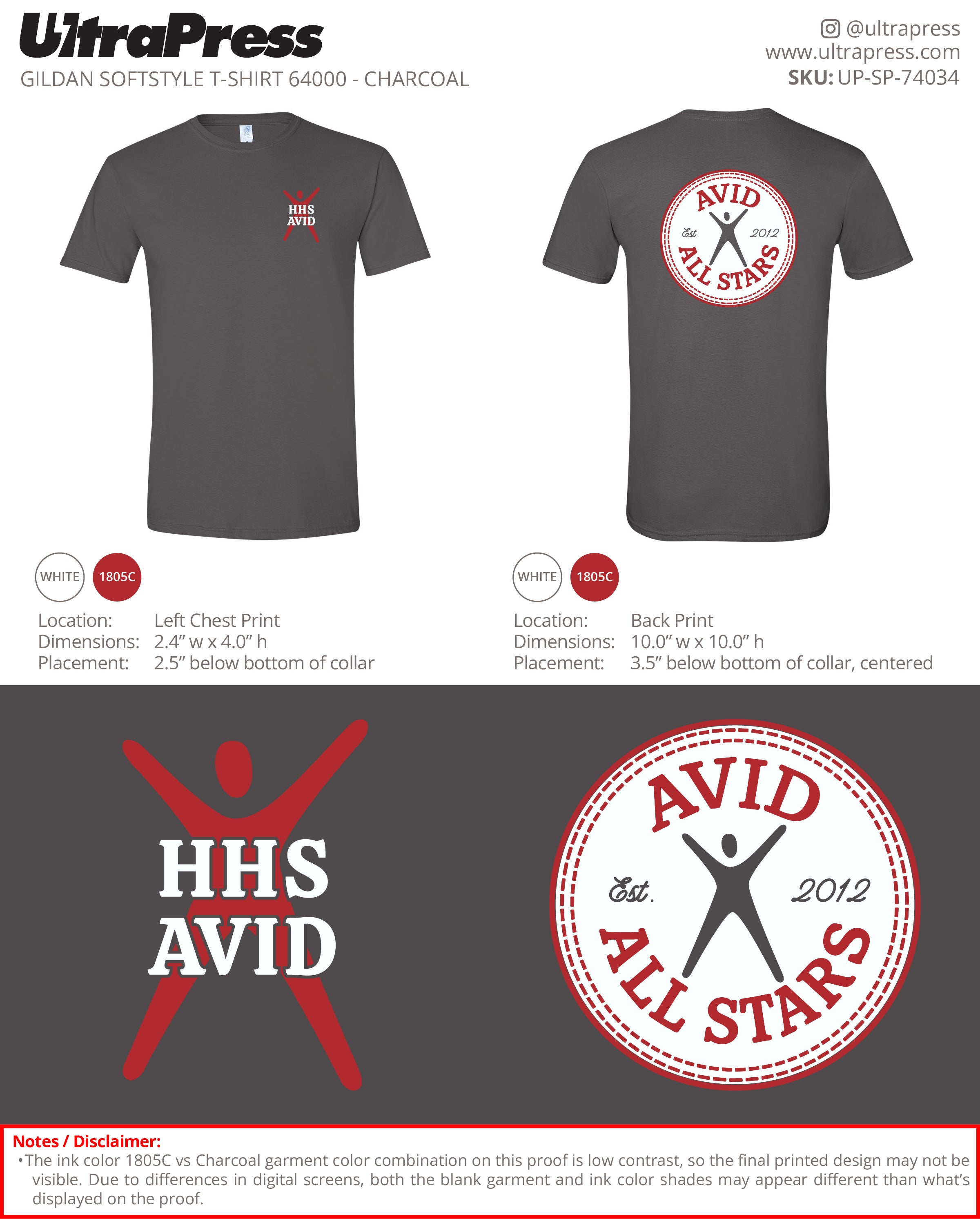 UP-SP-74034 HHS Avid All Stars - Eddie Cox (Bulk)