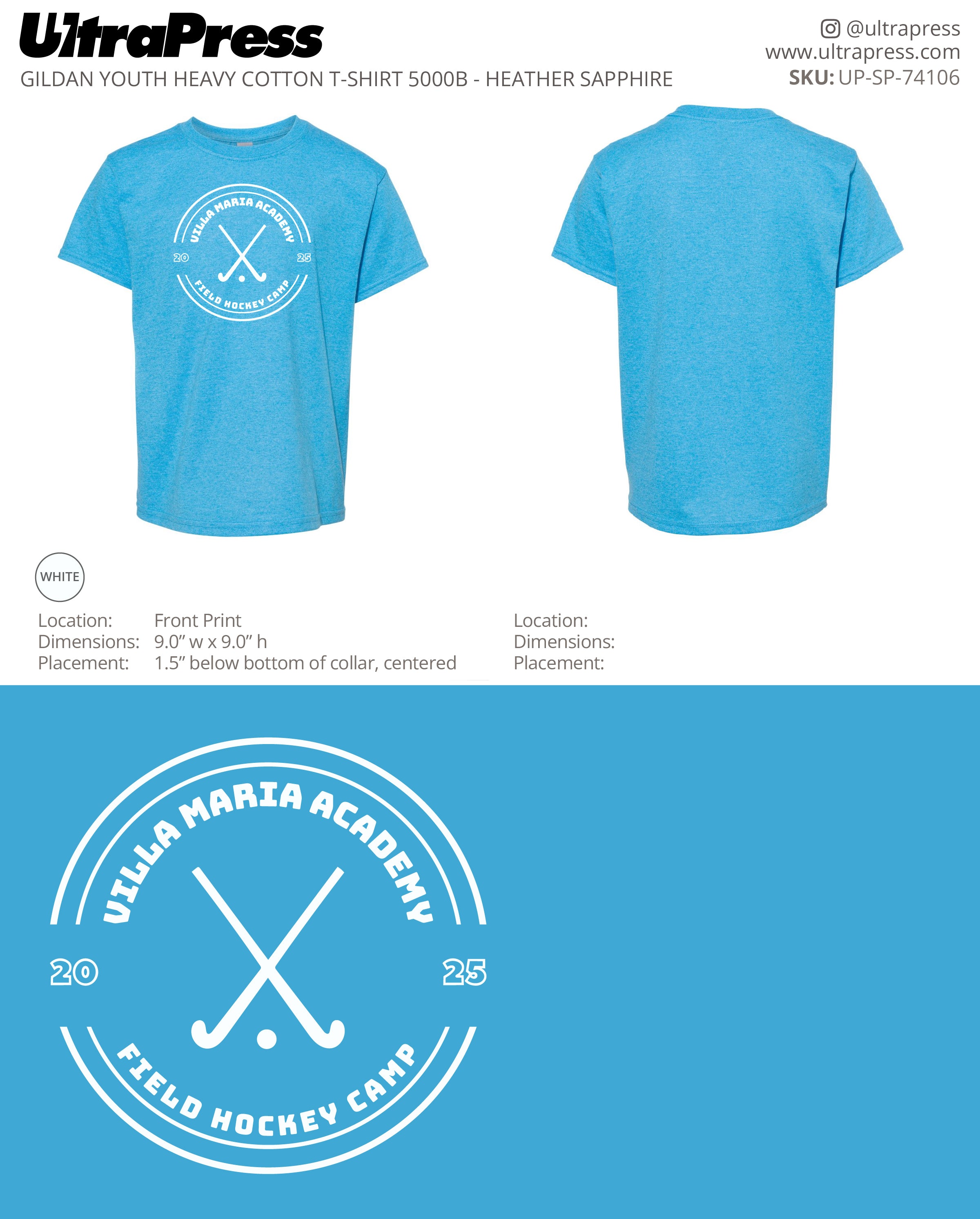 UP-SP-74106 Villa Maria Academy - Kathryn Ordonio 100 Min Qty (Bulk)