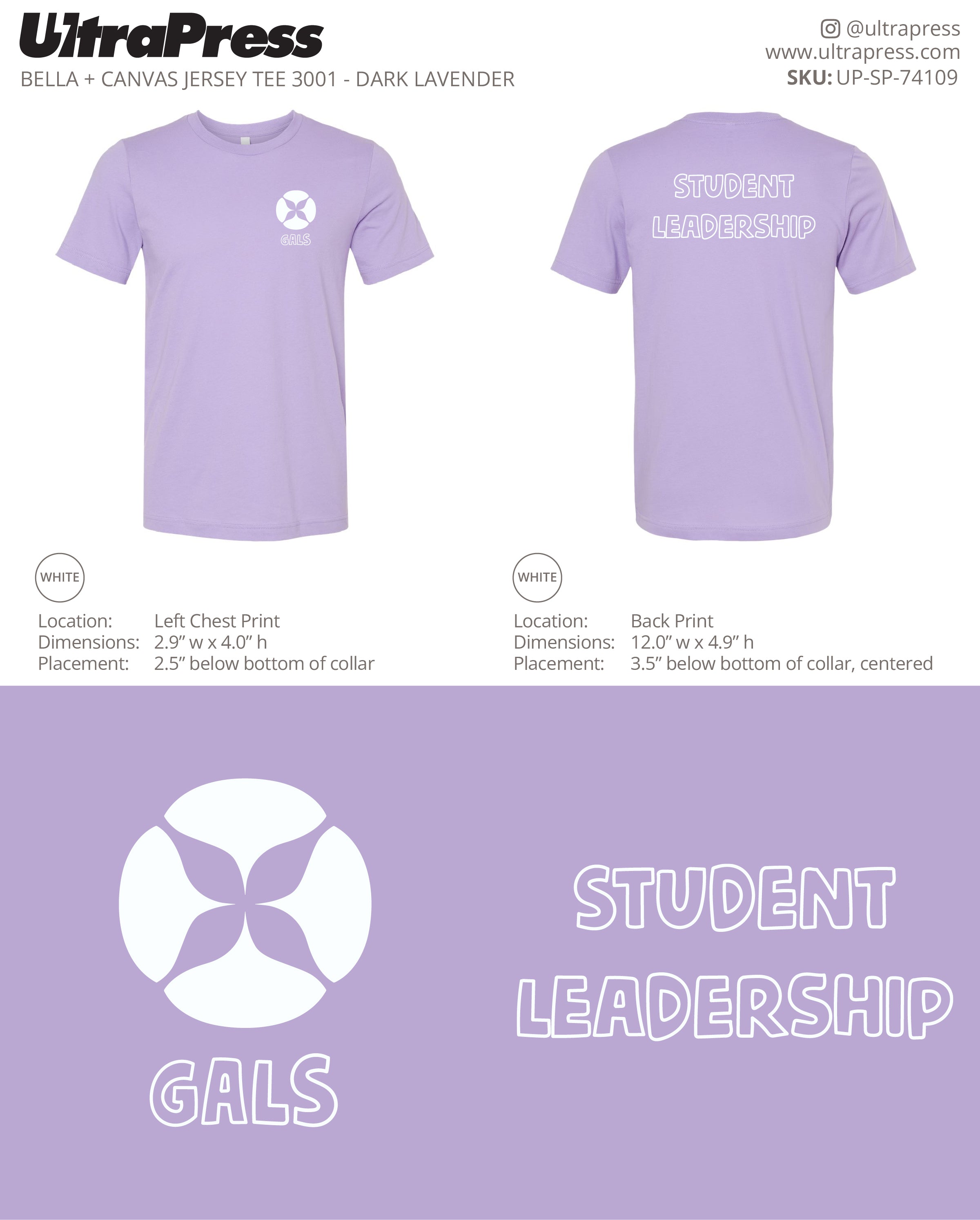 UP-SP-74109 GALS Student Leadership - Ginneh Lewis 24 Min Qty (Bulk)