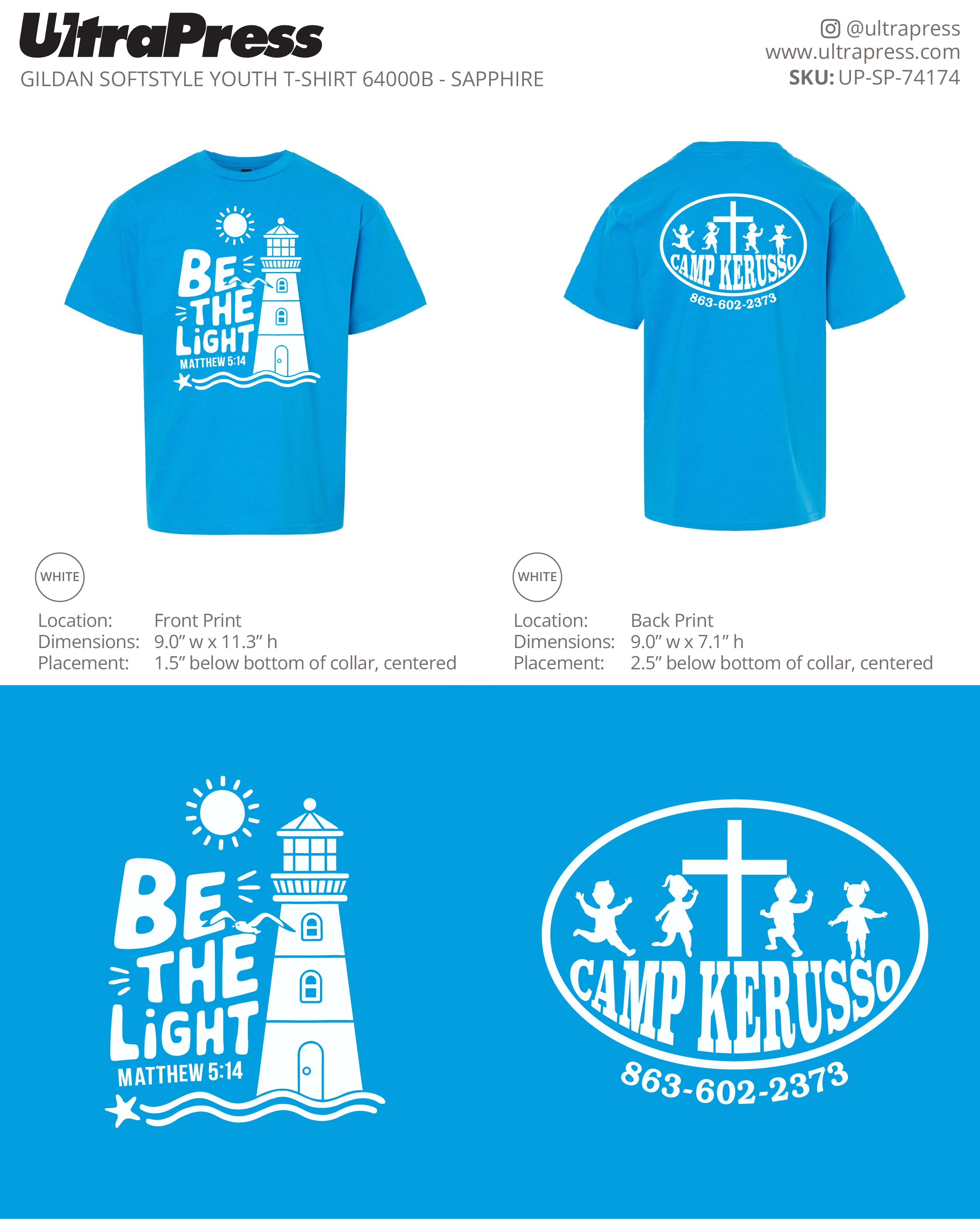 UP-SP-74174 Camp Kerusso - Tim Watson 50 Min Qty (Bulk)