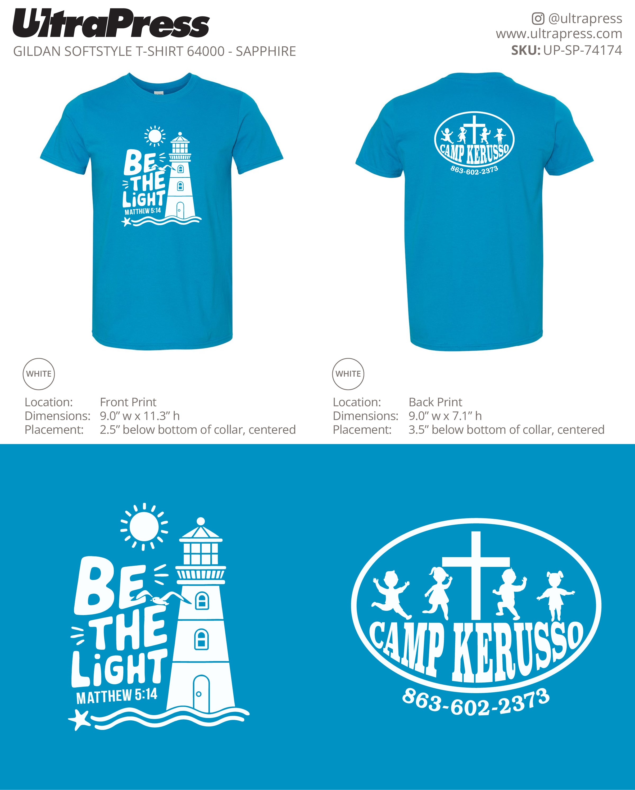 UP-SP-74174 Camp Kerusso - Tim Watson 50 Min Qty (Bulk)