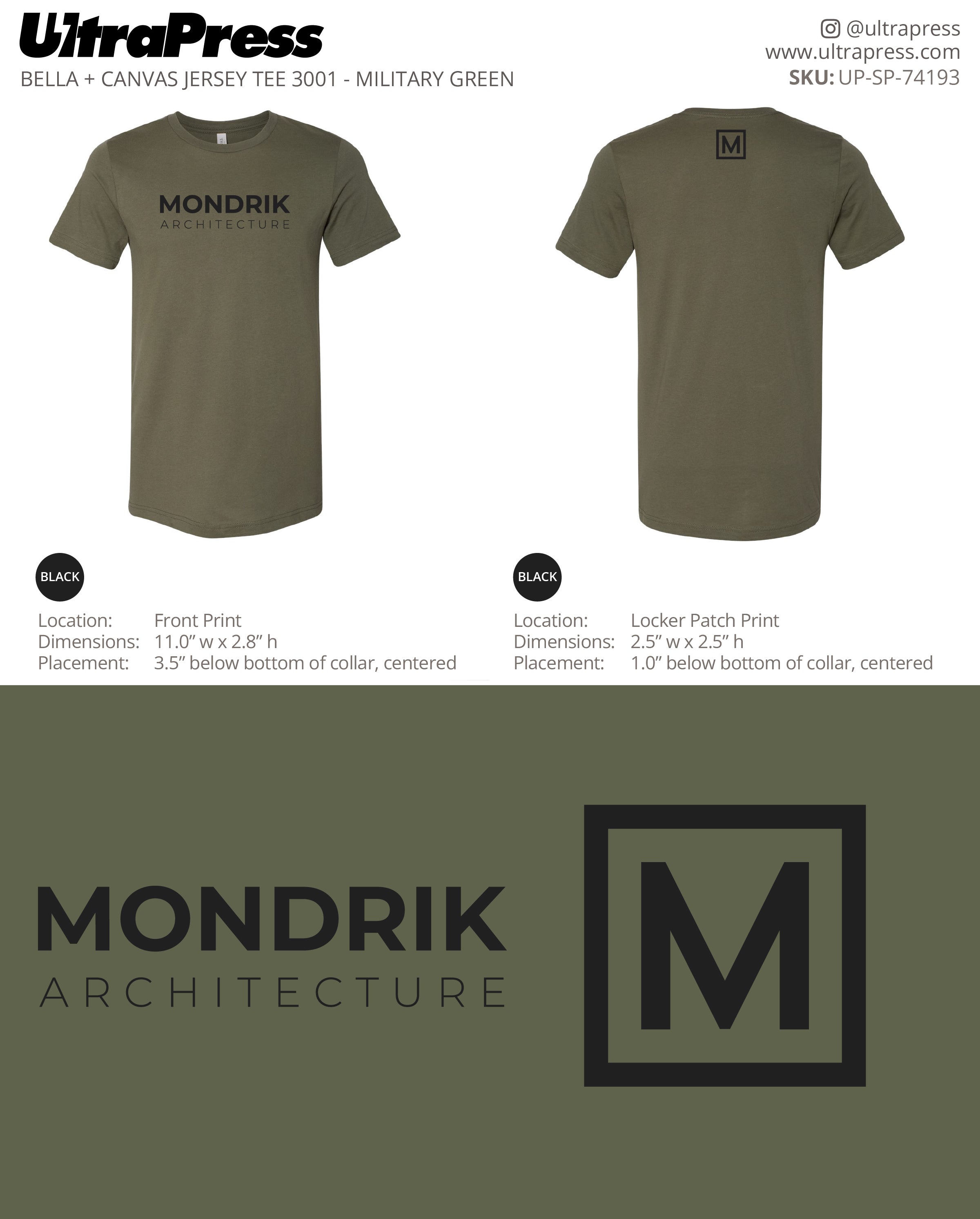 UP-SP-74193 Mondrik Architecture - Megan Mondrik 25 Min Qty (Bulk)