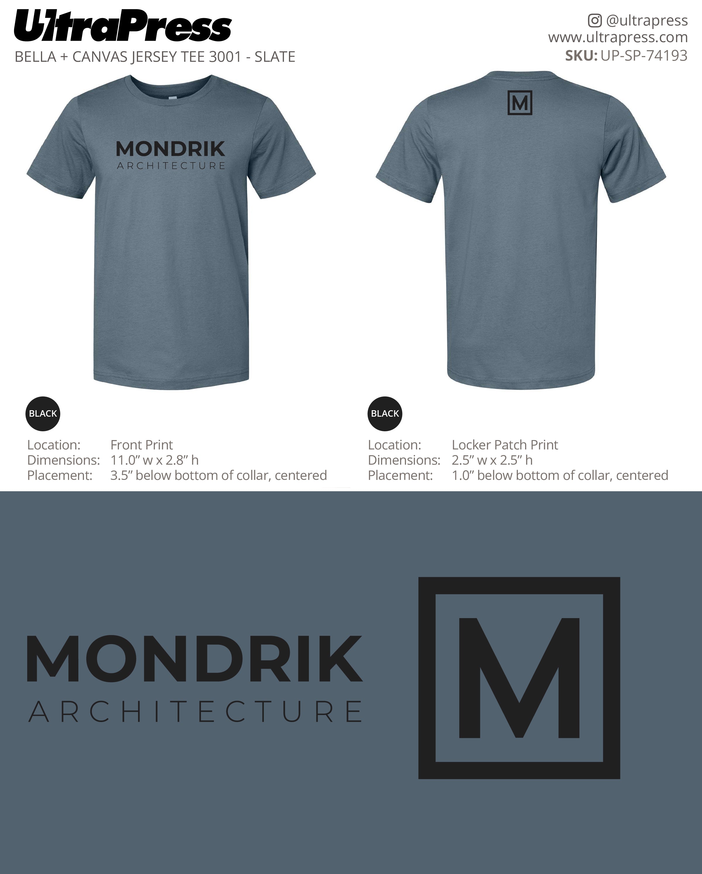 UP-SP-74193 Mondrik Architecture - Megan Mondrik 25 Min Qty (Bulk)