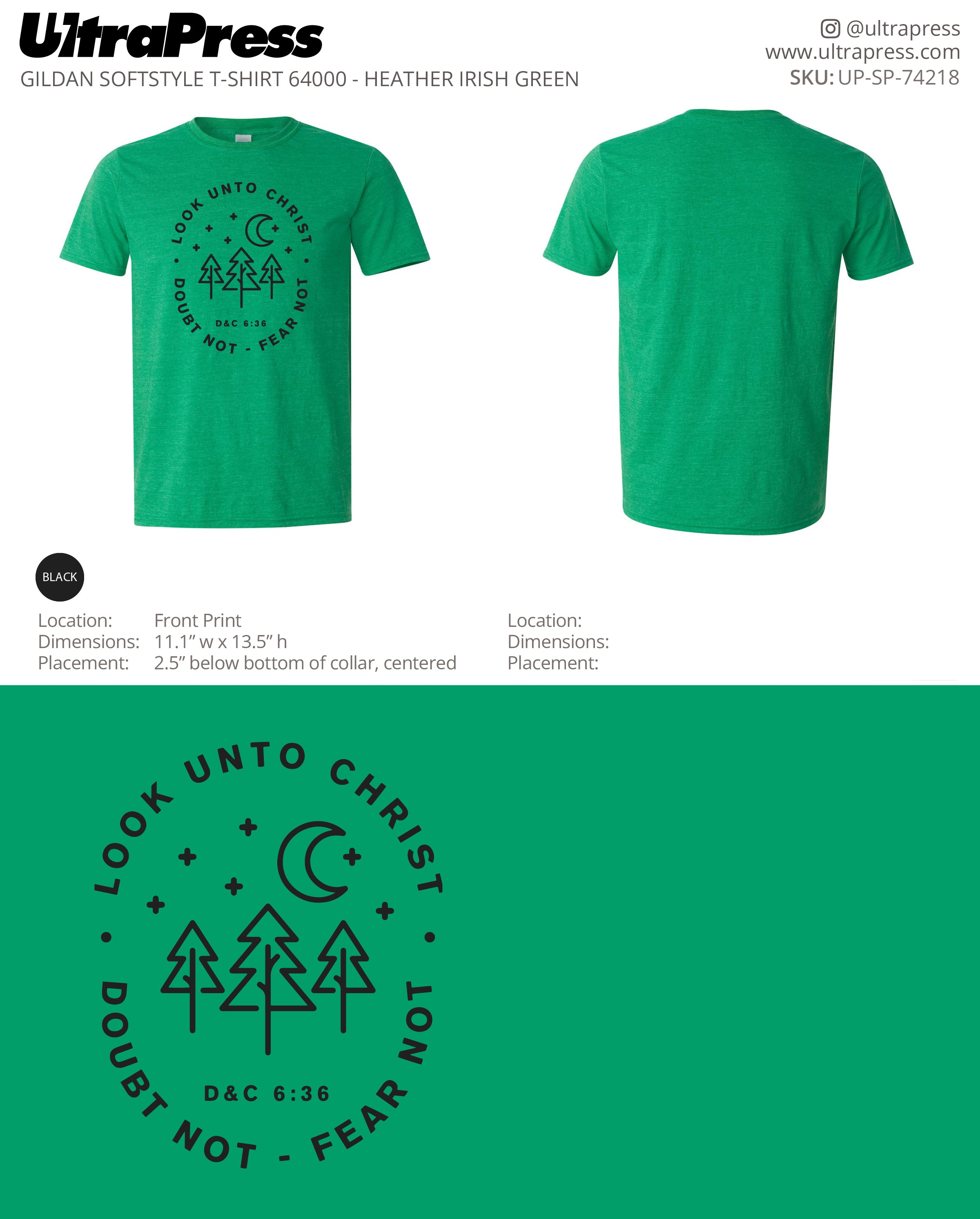 UP-SP-74218 Look Unto Christ Doubt Not-Fear Not - Ariane Robinson 100 Min Qty (Bulk)