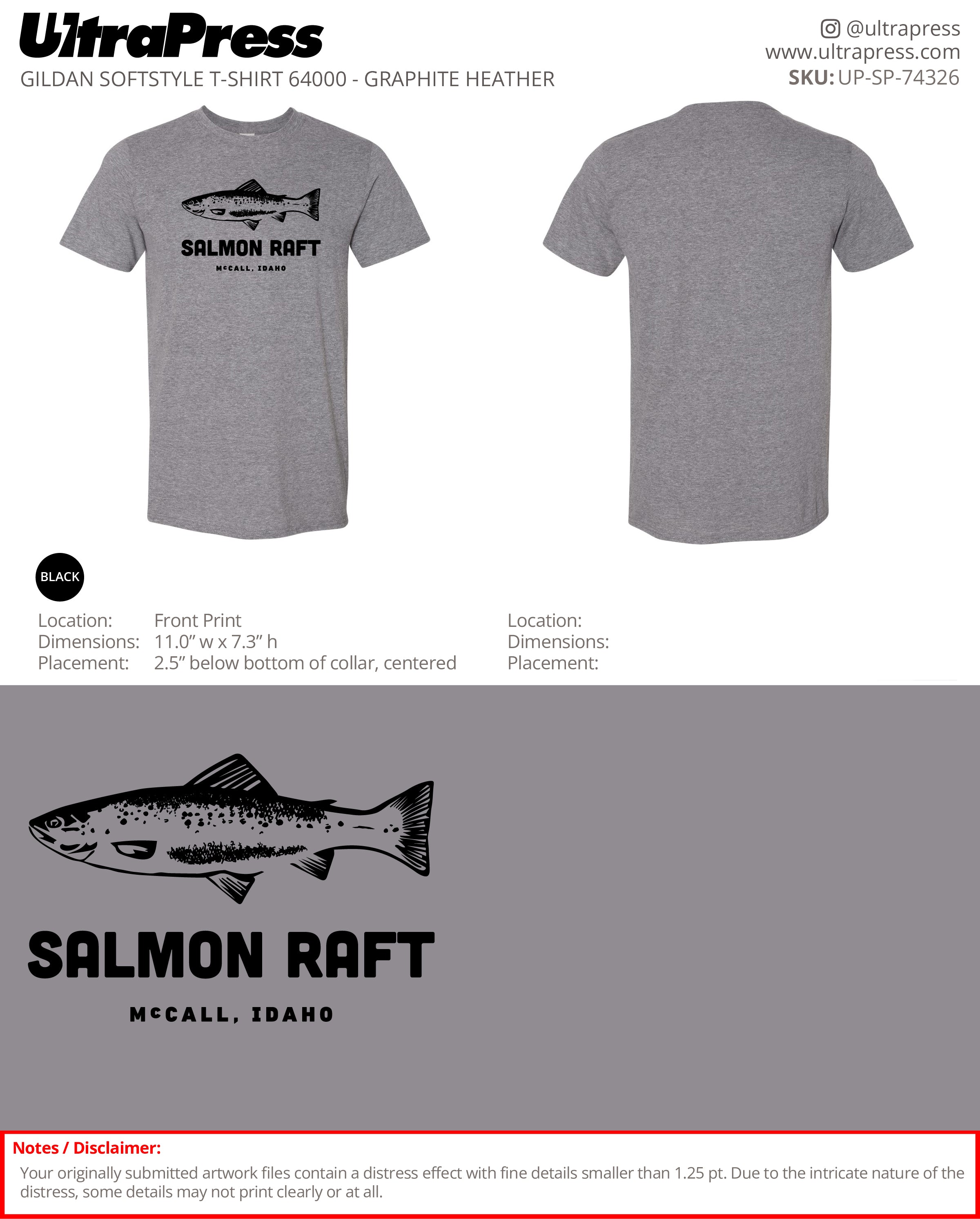 UP-SP-74326 Salmon Raft - Lauren Demo 100 Pieces Package Deal (Bulk)
