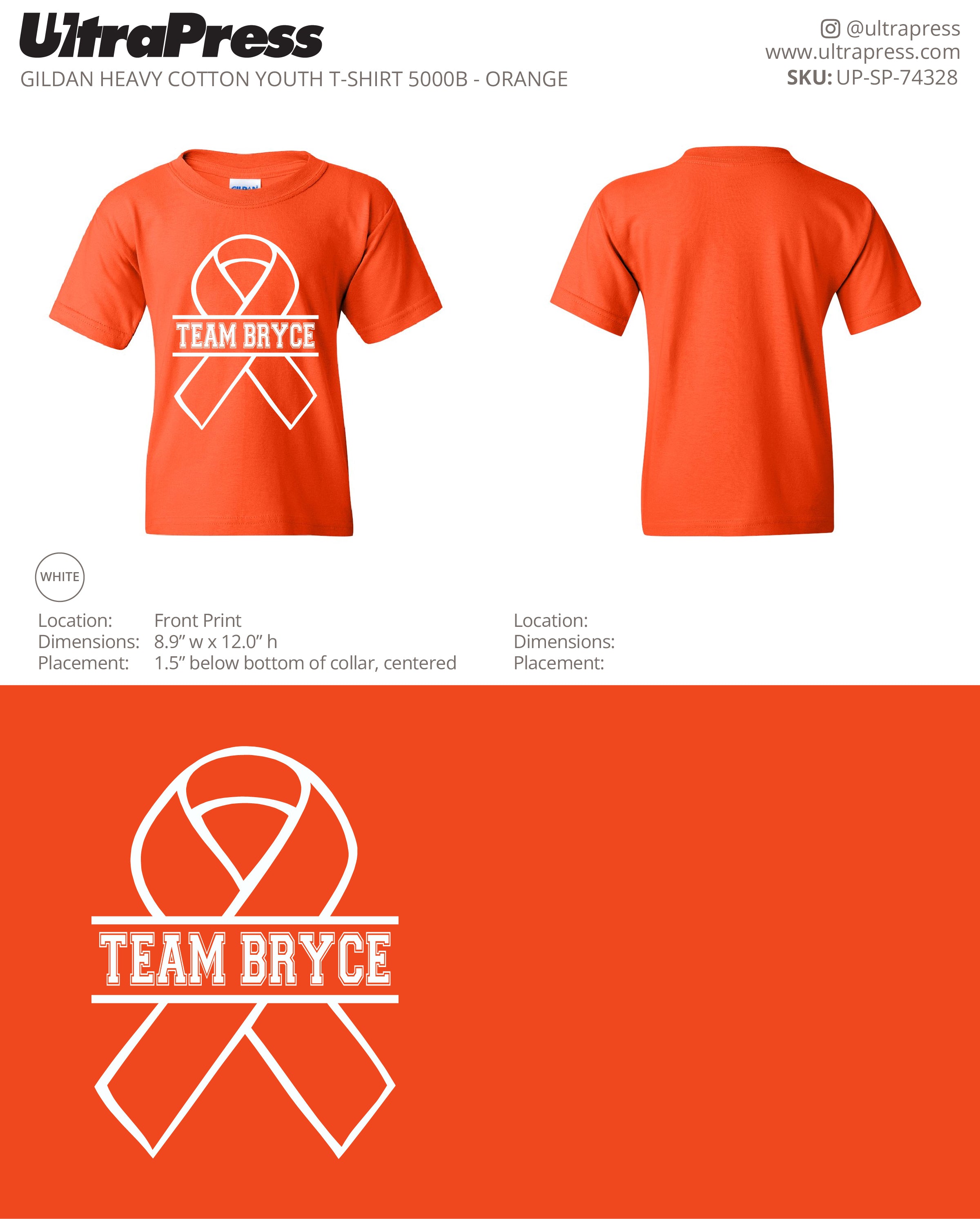 UP-SP-74328 Team Bryce - Montalynn Fanelli 100 Min Qty (Bulk)